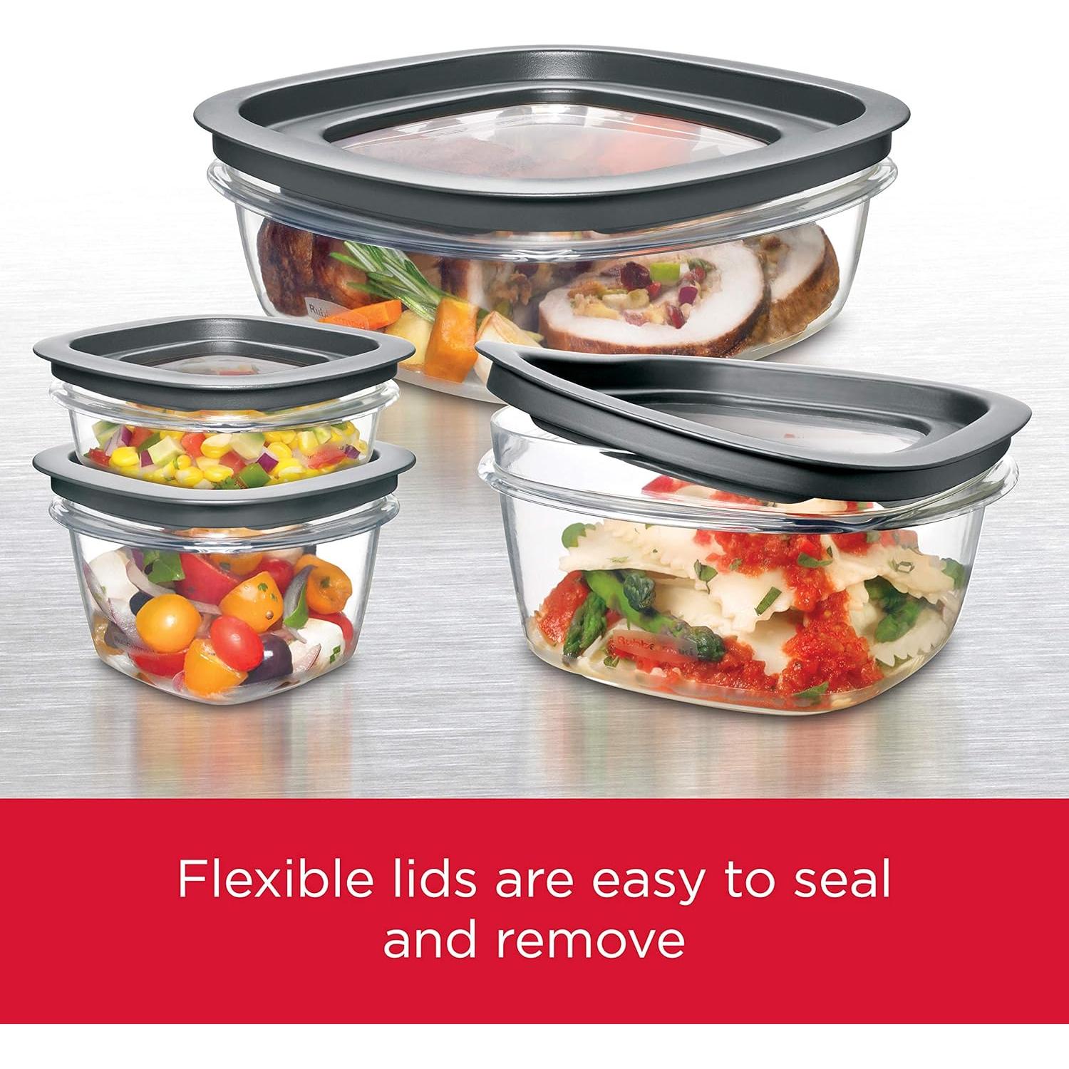 Contenedor de Almacenamiento Rubbermaid Premier 10 Piezas Libre BPA