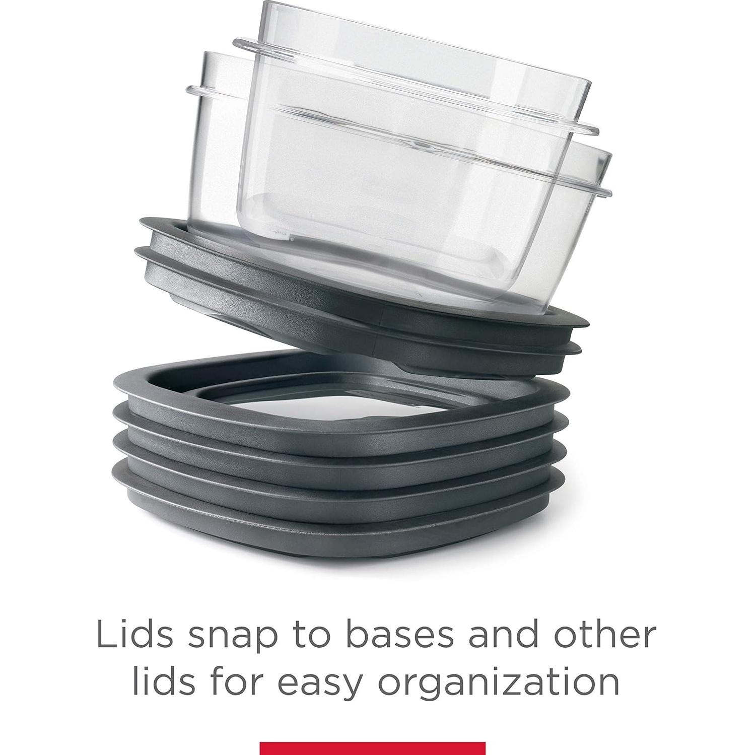 Contenedor de Almacenamiento Rubbermaid Premier 10 Piezas Libre BPA