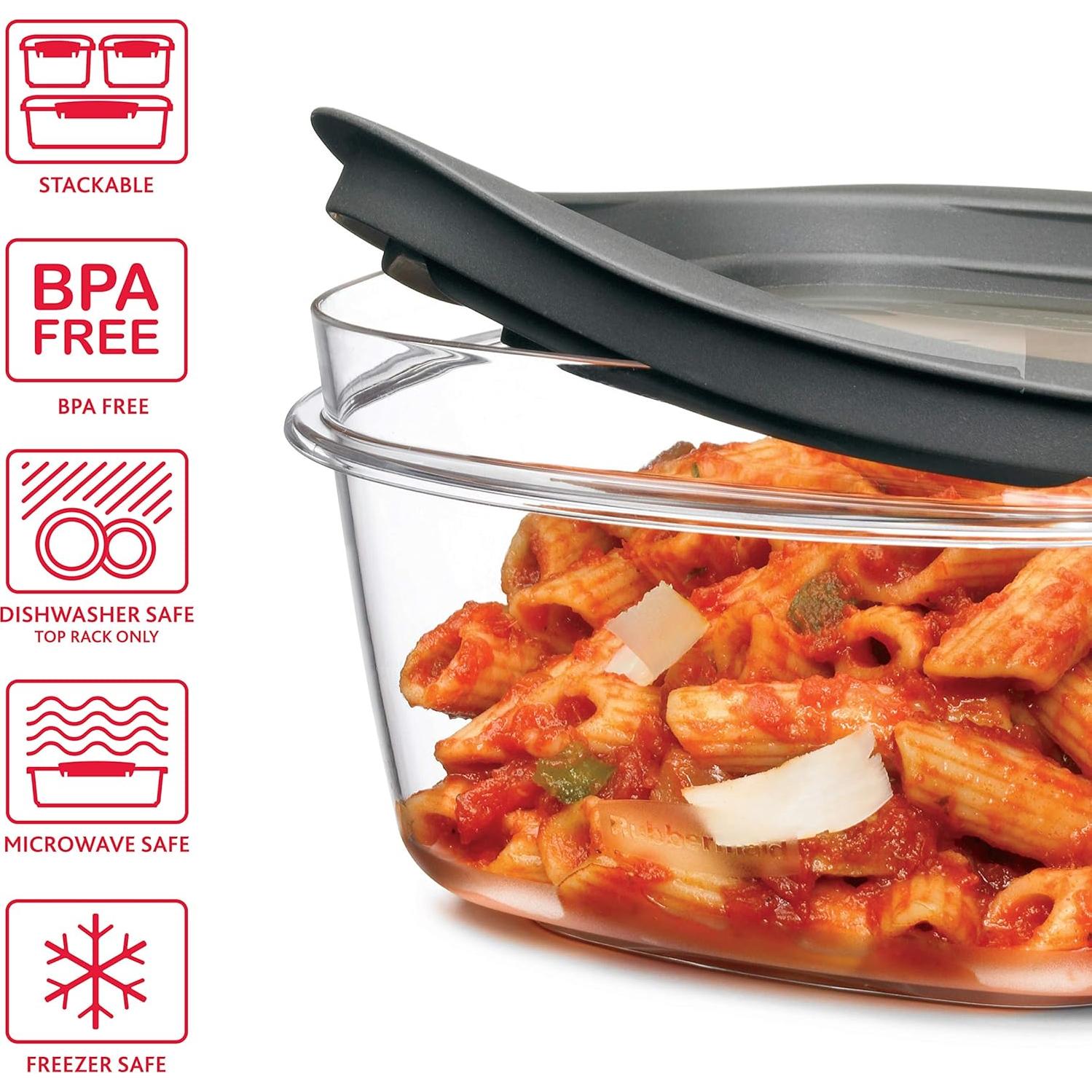 Contenedor de Almacenamiento Rubbermaid Premier 10 Piezas Libre BPA