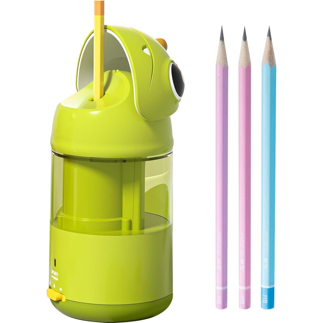 Sacapuntas Eléctrico M&G Dinosaurio 7-8mm Recargable USB