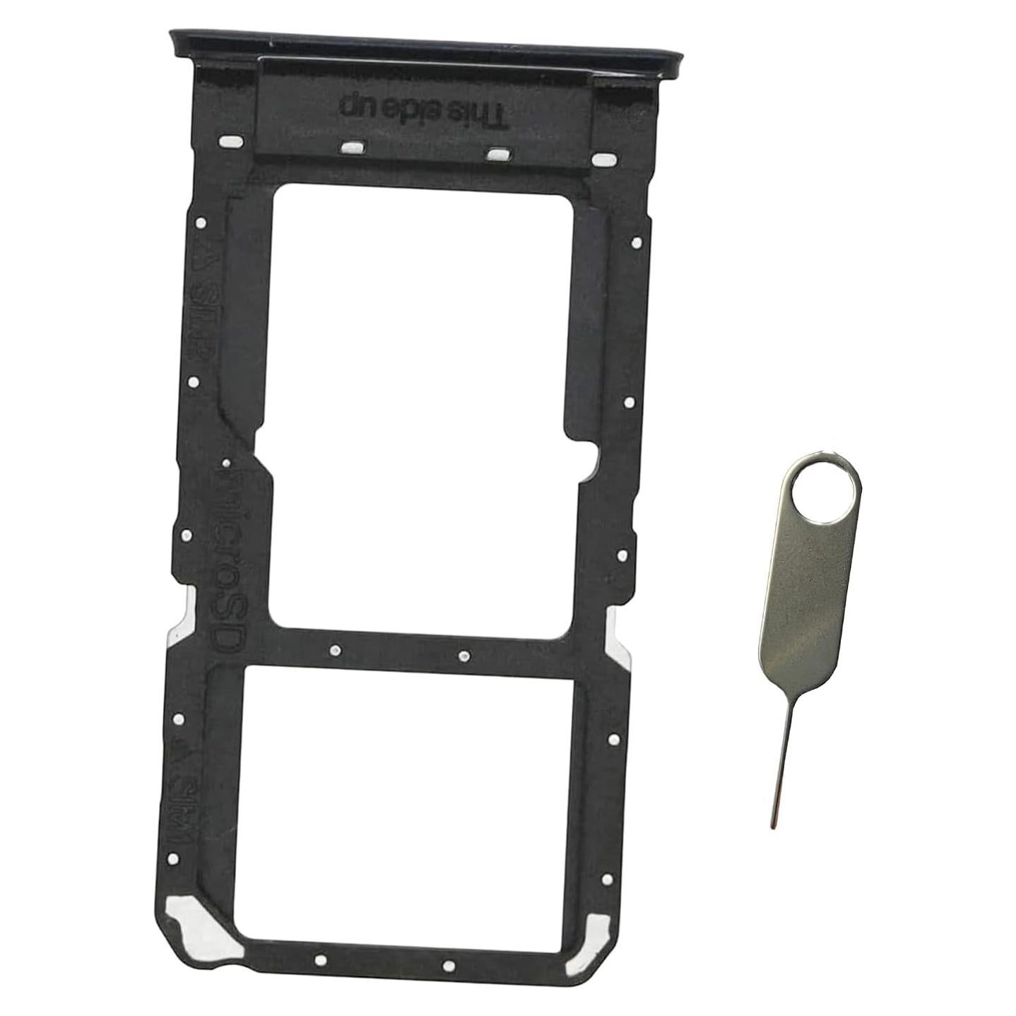 Soporte de Bandeja de Tarjeta SIM Doble Ubrokeifixit para OnePlus Nord N10 5G Negro