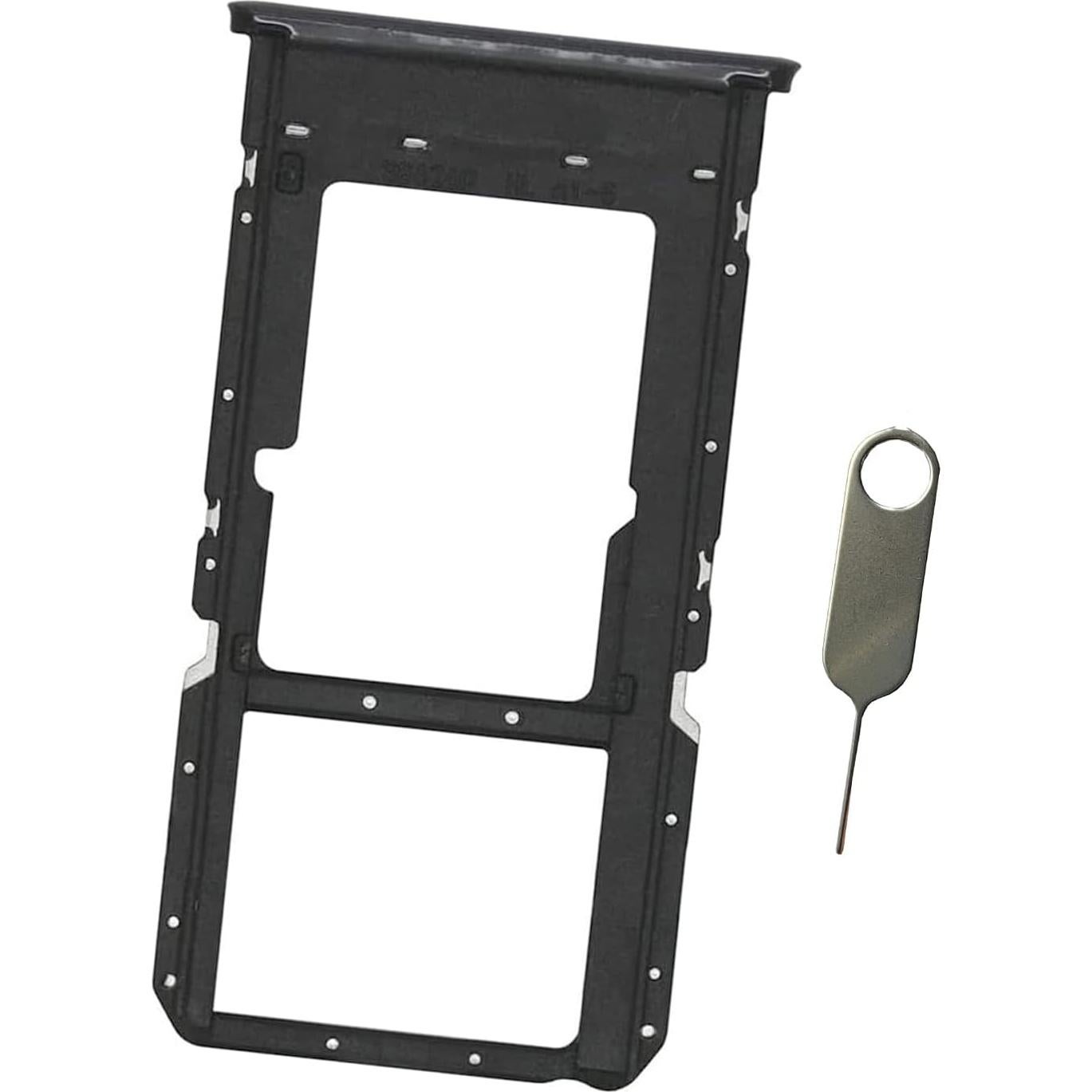 Soporte de Bandeja de Tarjeta SIM Doble Ubrokeifixit para OnePlus Nord N10 5G Negro
