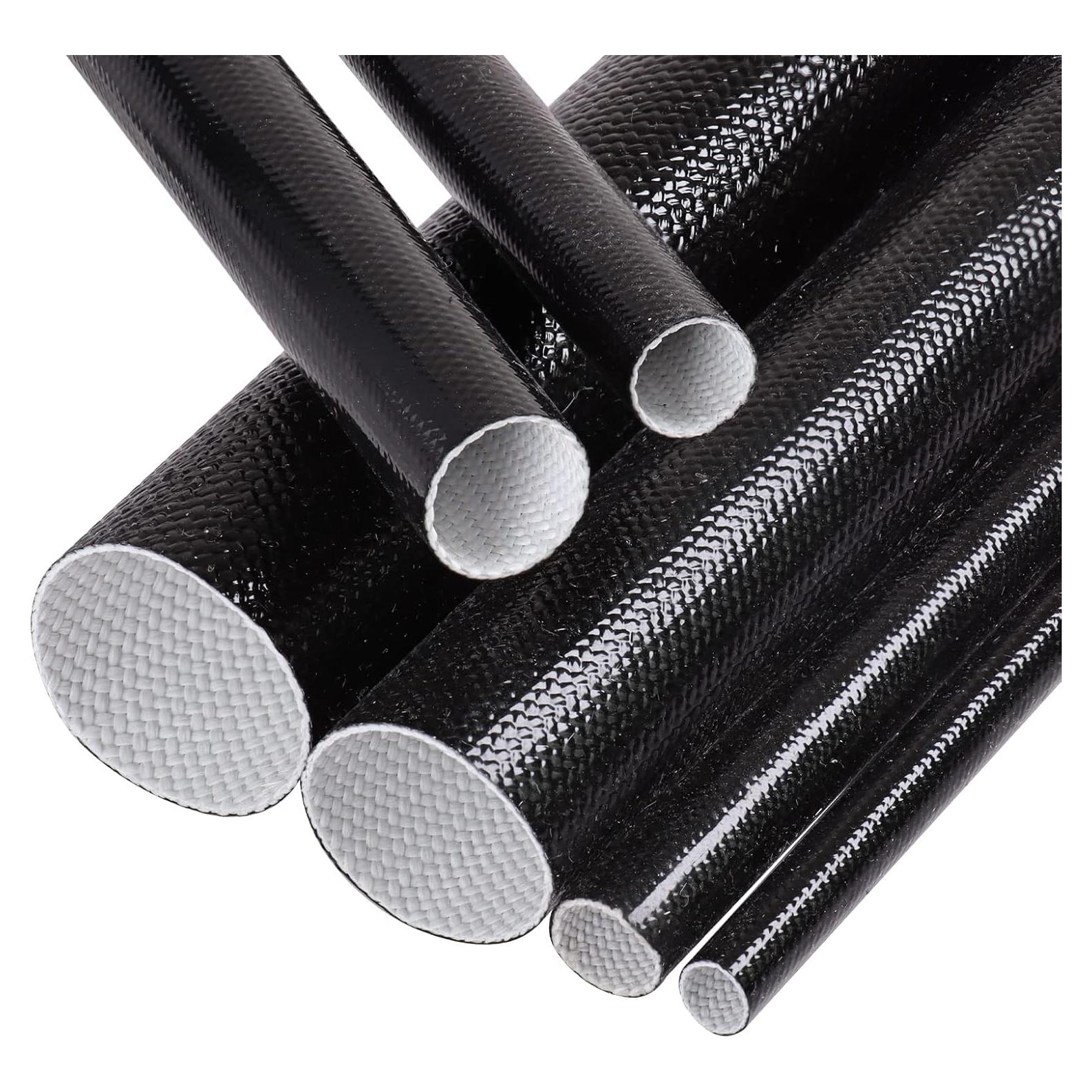 Manga de Fibra de Vidrio y Silicona 3/4" - 2.74m Aislante Térmico