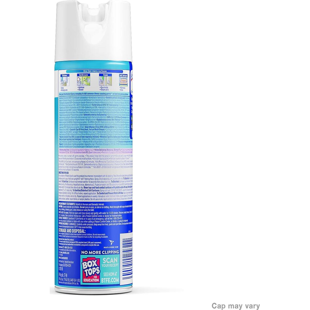 Spray Desinfectante Lysol 562 ml Antibacteriano Multiusos