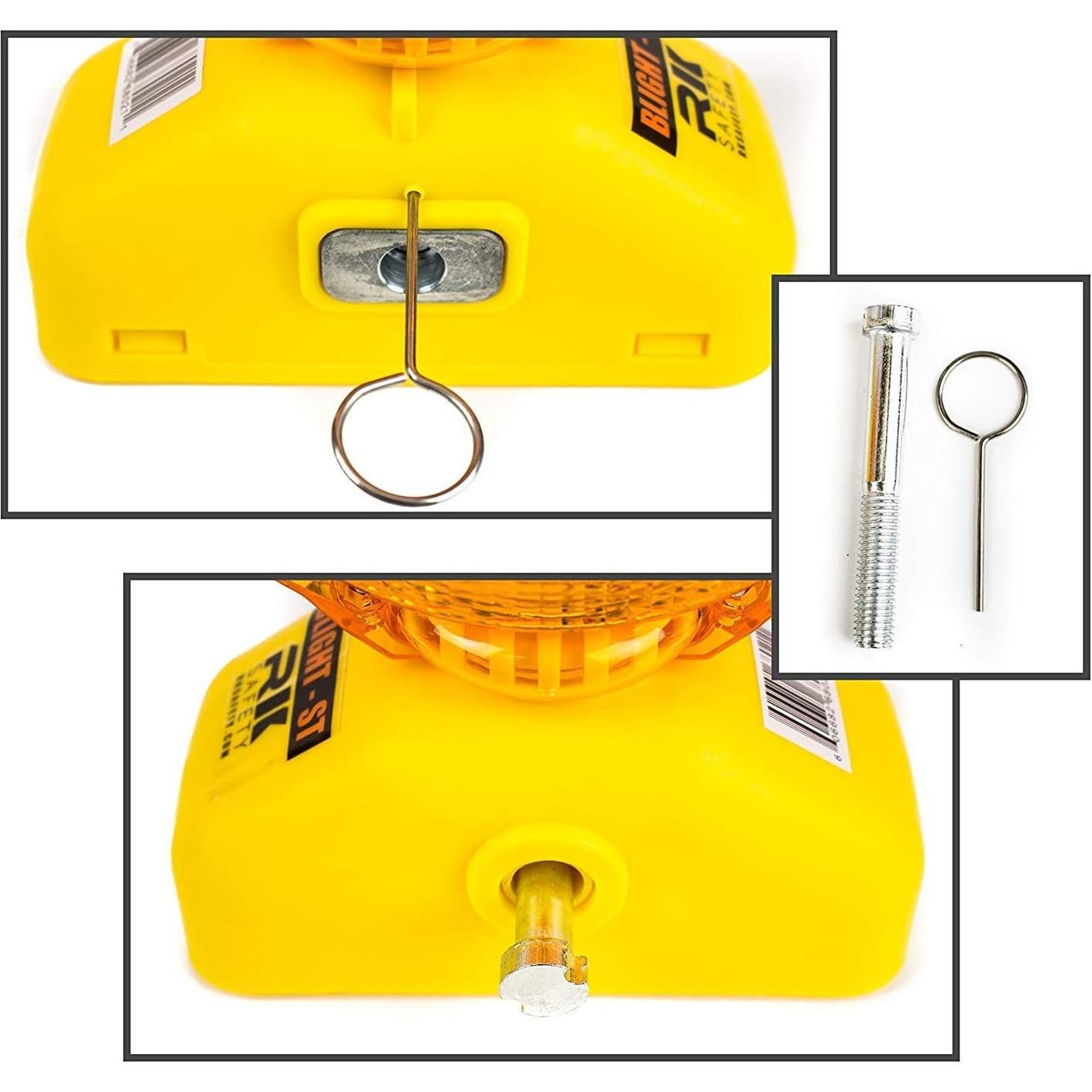 Conjunto de 4 Luces de Advertencia LED Ámbar RK Safety BLIGHT-ST