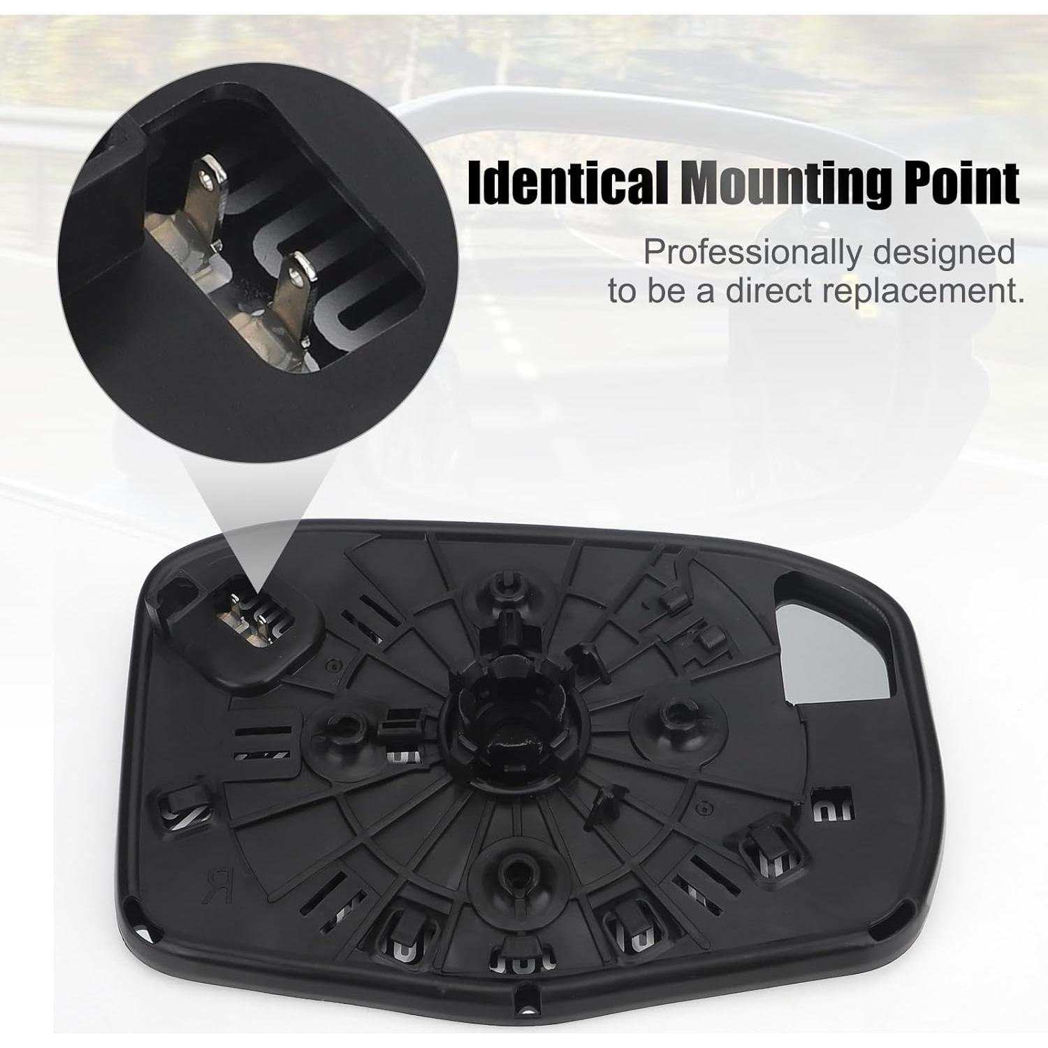 Reemplazo vidrio espejo calefaccionado RACBOX CRV 2023-2025