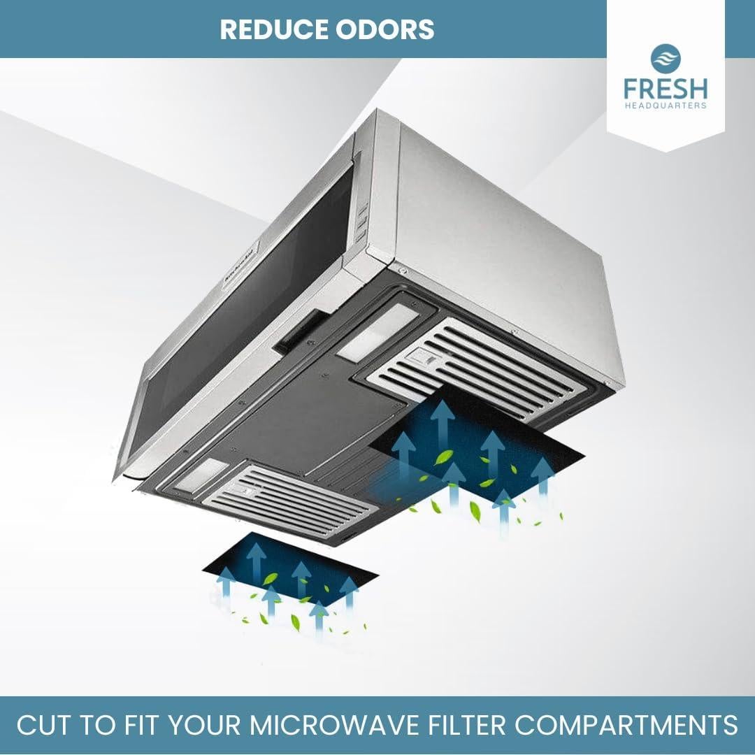 Filtro de Aire de Carbón Activado Fresh Headquarters - 2 Piezas - 45.72 cm x 38.1 cm