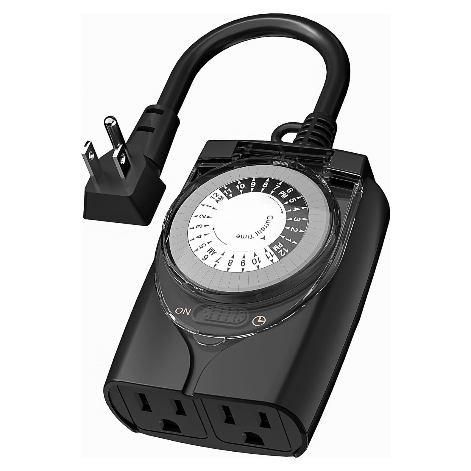 Temporizador Mecánico HBN para Exterior 24 Horas 15A