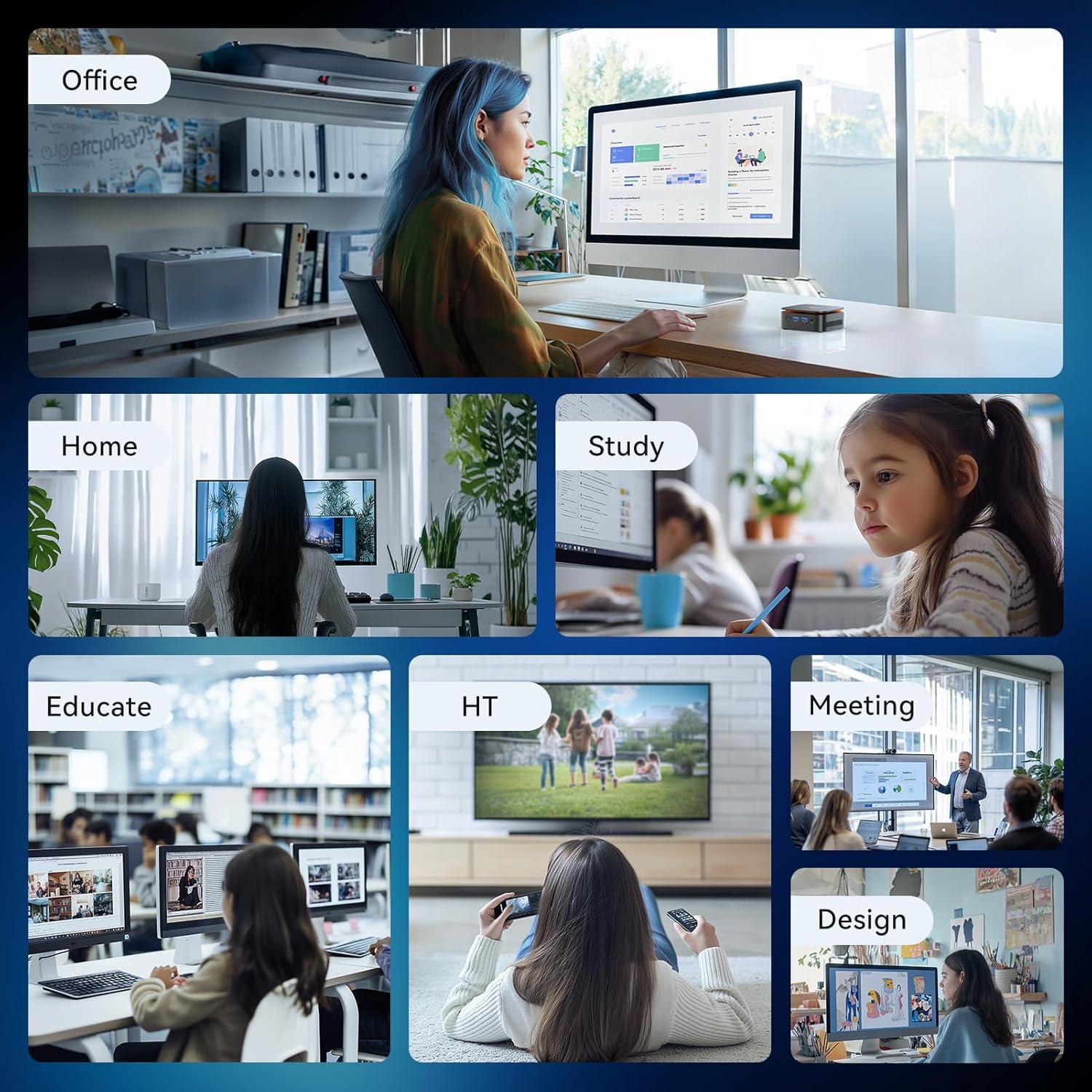 Mini PC KAMRUI E1 Alder Lake N97 16GB 512GB 4K