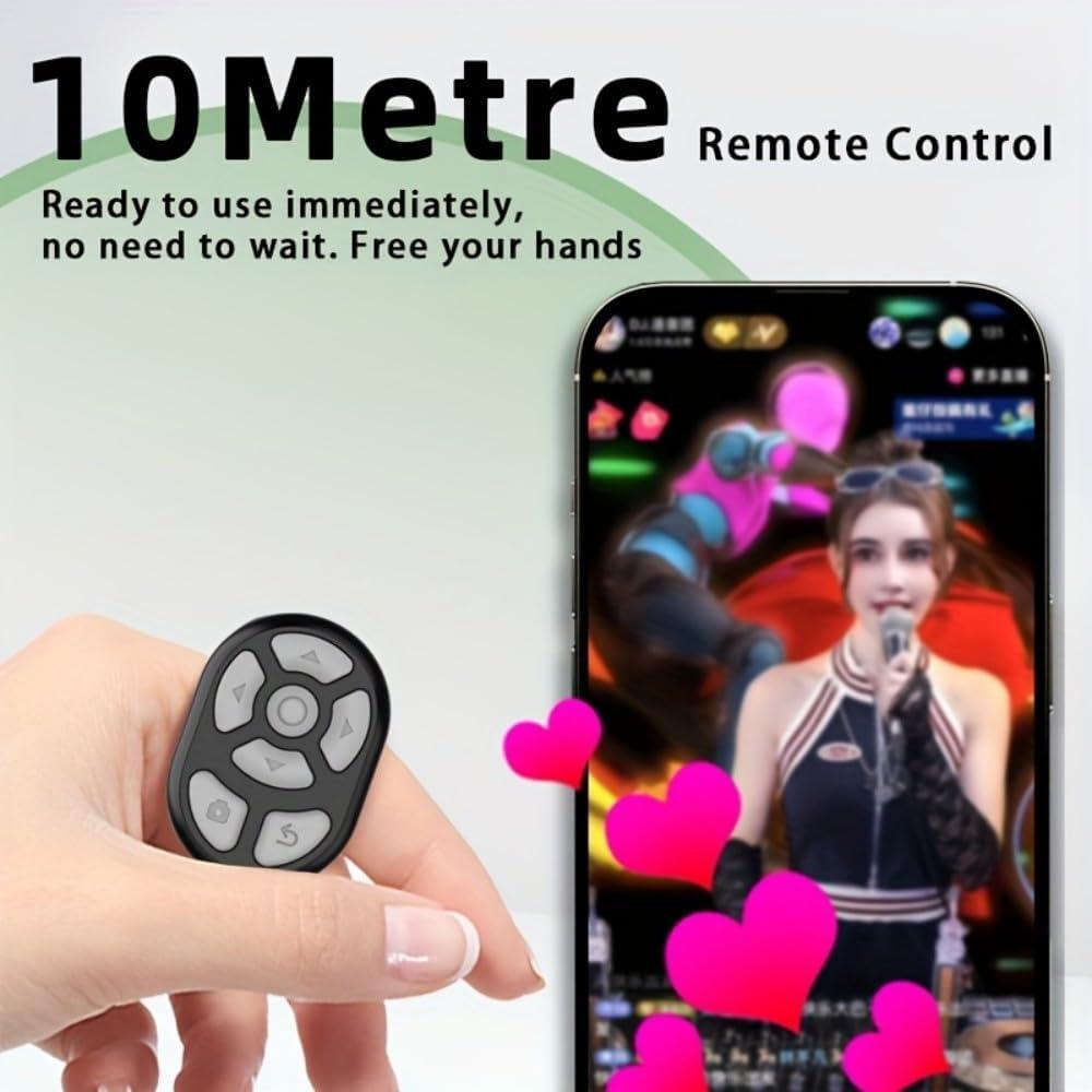 Anillo Inalámbrico Control Remoto Yndoka para Selfie Negro