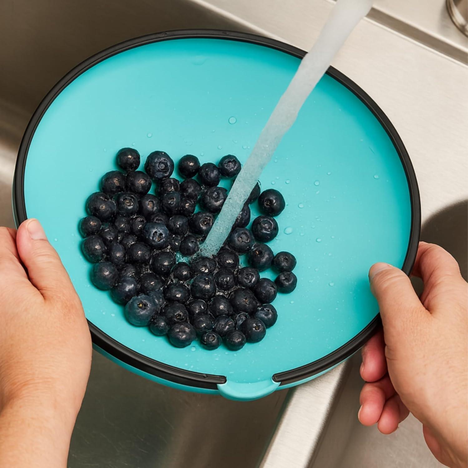 Colador de Grasa BUUBLE Aqua - Silicona Resistente al Calor