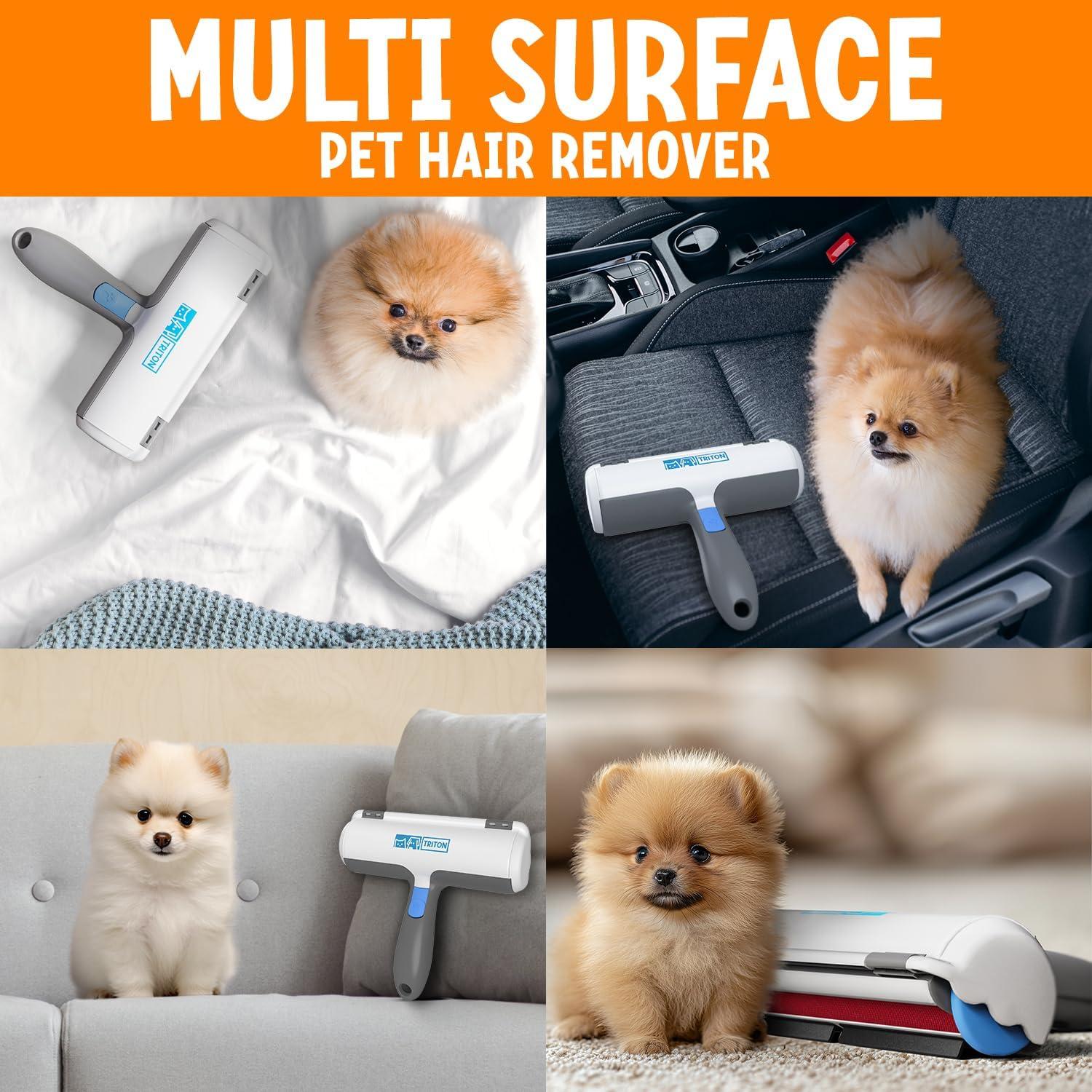 Removedor de Pelo de Mascota Triton - Rodillo Reutilizable