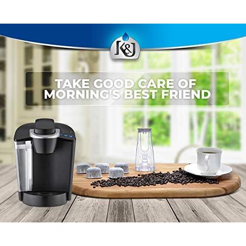 Kit de Inicio K&J para Keurig K200 K250 K35 K-Compact con 6 Filtros