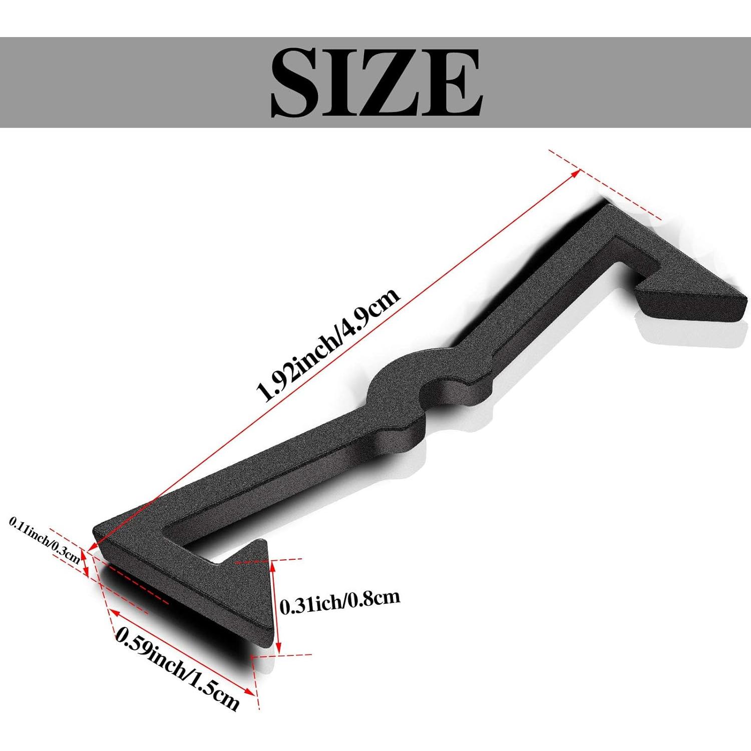 Bloques de Gancho para Tablero de Clavijas Hicarer 200 Piezas