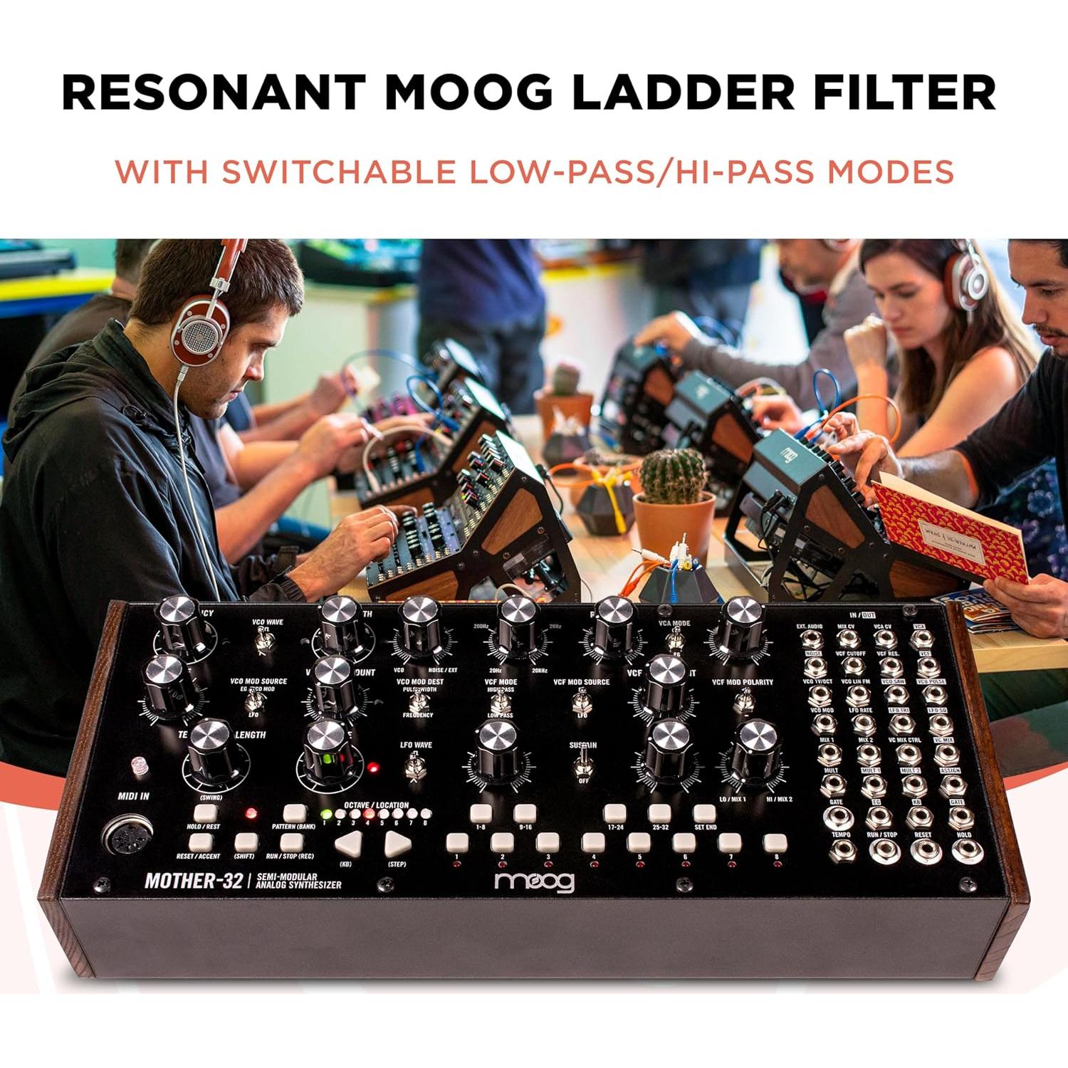 Sintetizador Analógico Moog Mother-32 Semi-Modular 1.58kg