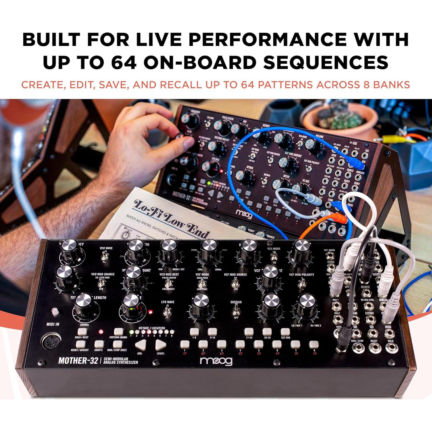 Sintetizador Analógico Moog Mother-32 Semi-Modular 1.58kg