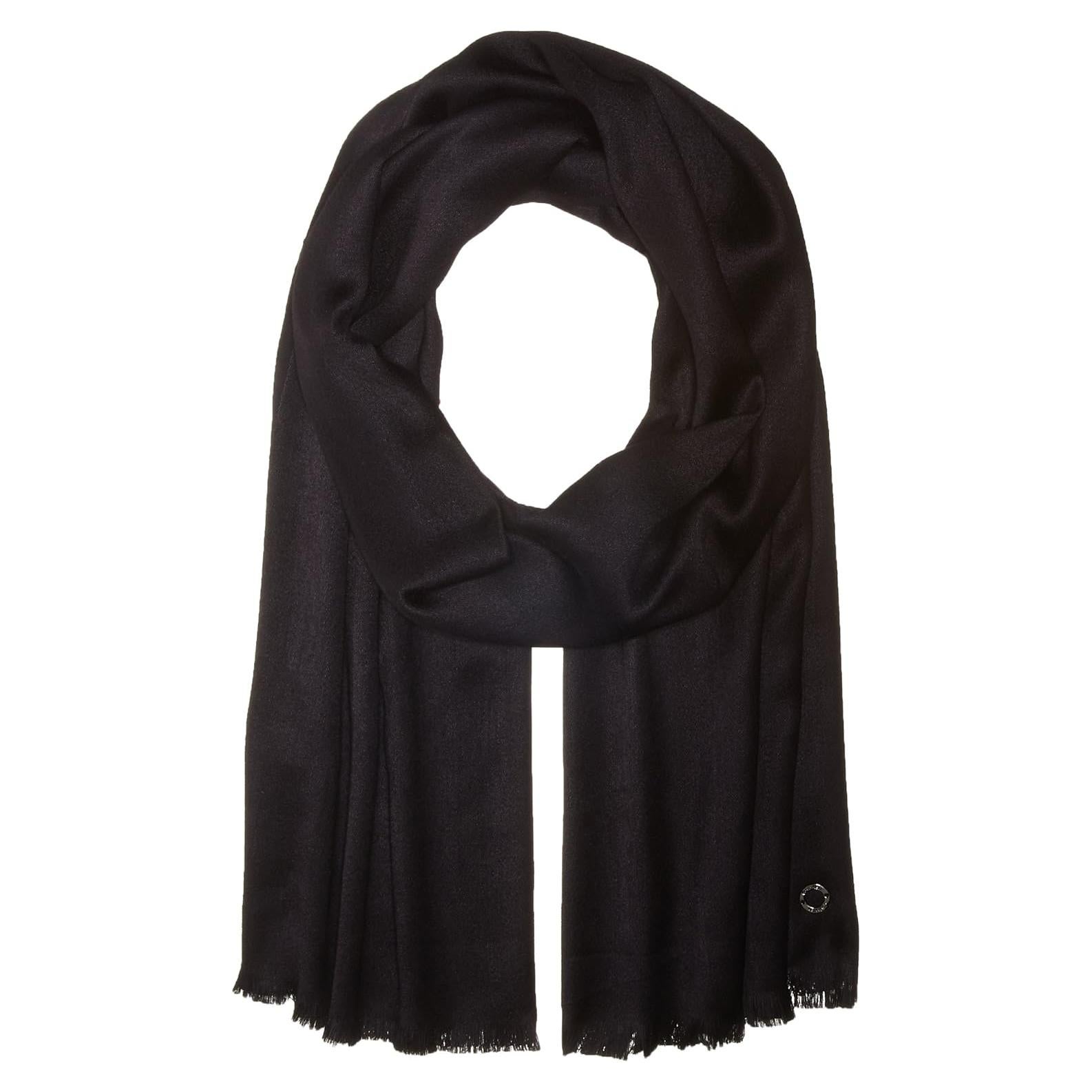 Pashmina ligera Calvin Klein para mujeres - Color negro
