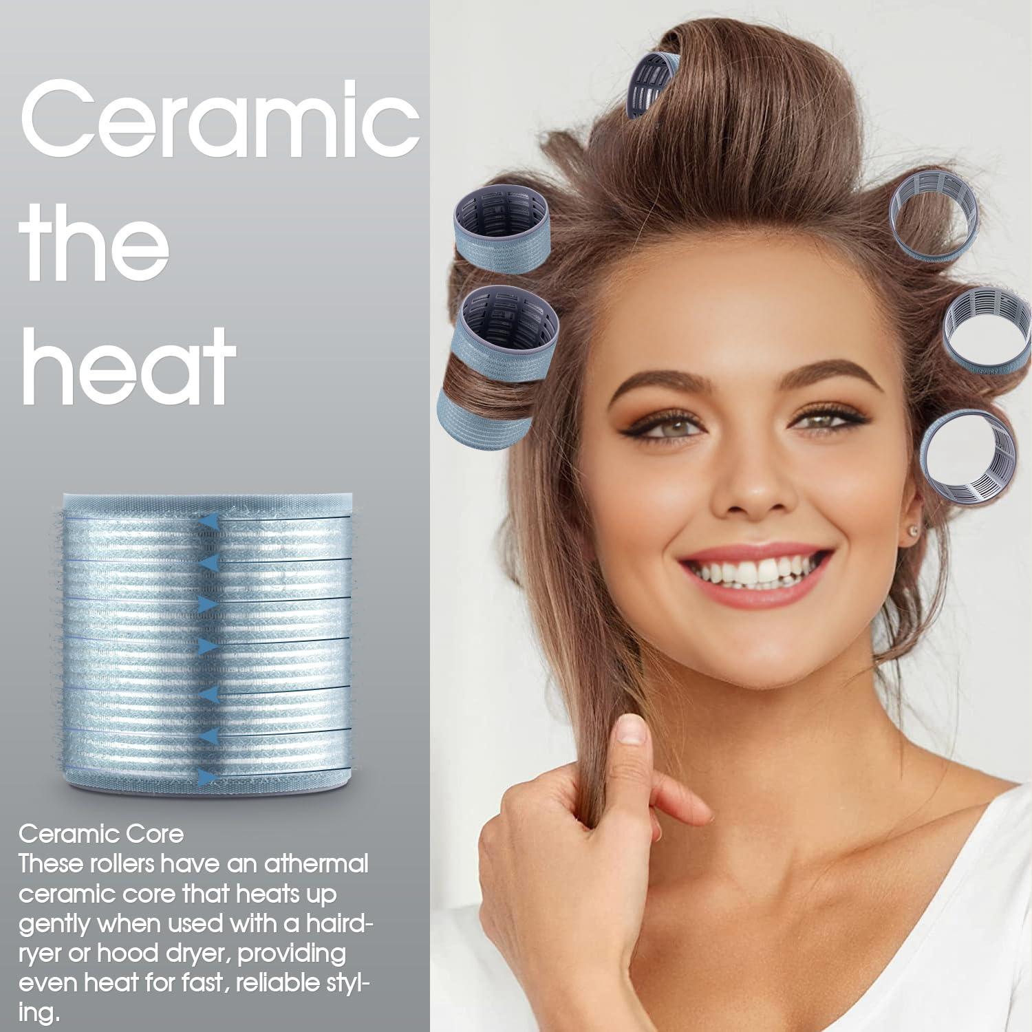 Juego de Rulos para Cabello xnicx 26 Piezas Cerámicos