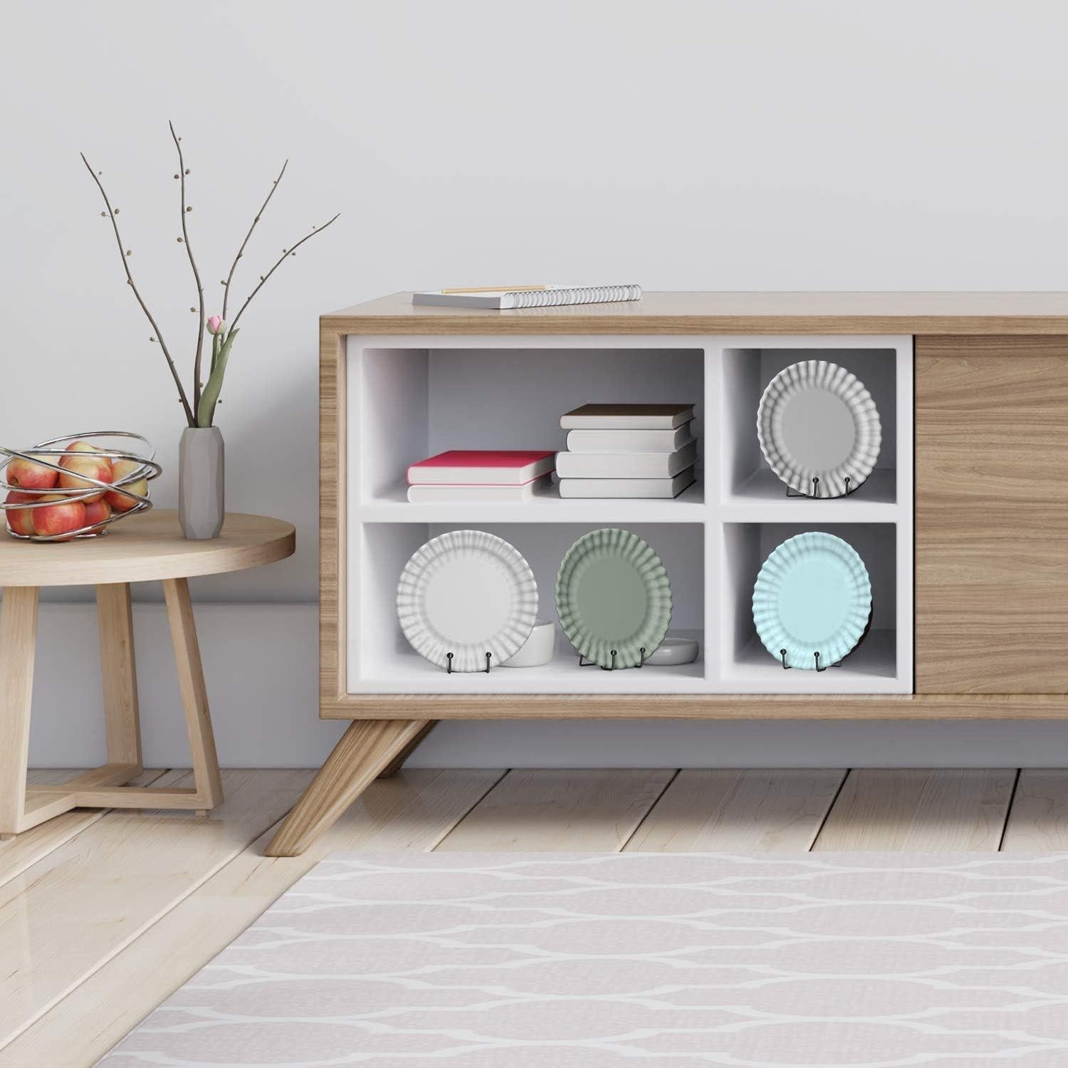 Soportes de Exhibición de Metal Decolore 4 Piezas 12.7-25.4 cm