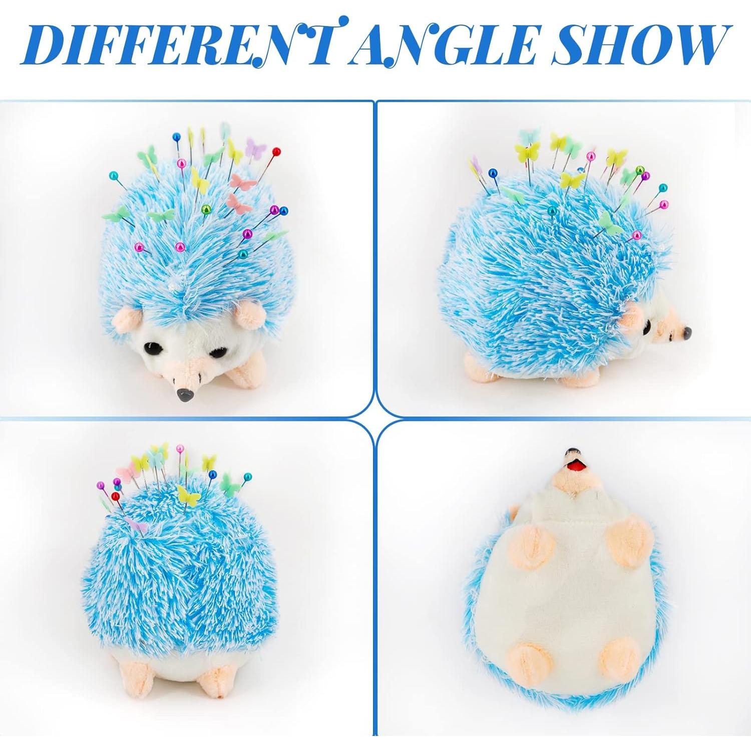 Set de 2 Almohadillas de Costura Erizo SolidGnik con 200 Alfileres