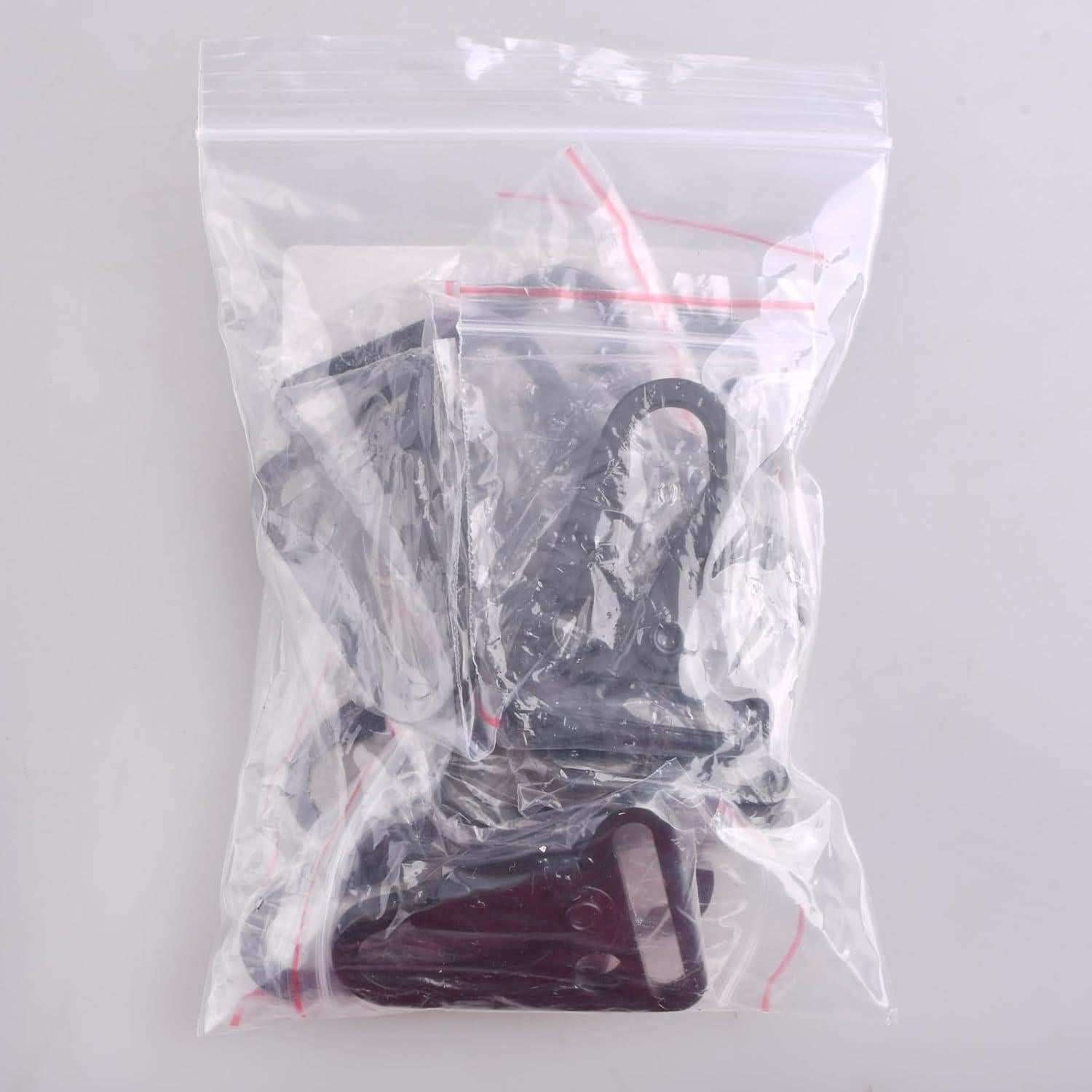 Ganchos de Sling TRIWONDER Boca Ampliada 12 Piezas Negro