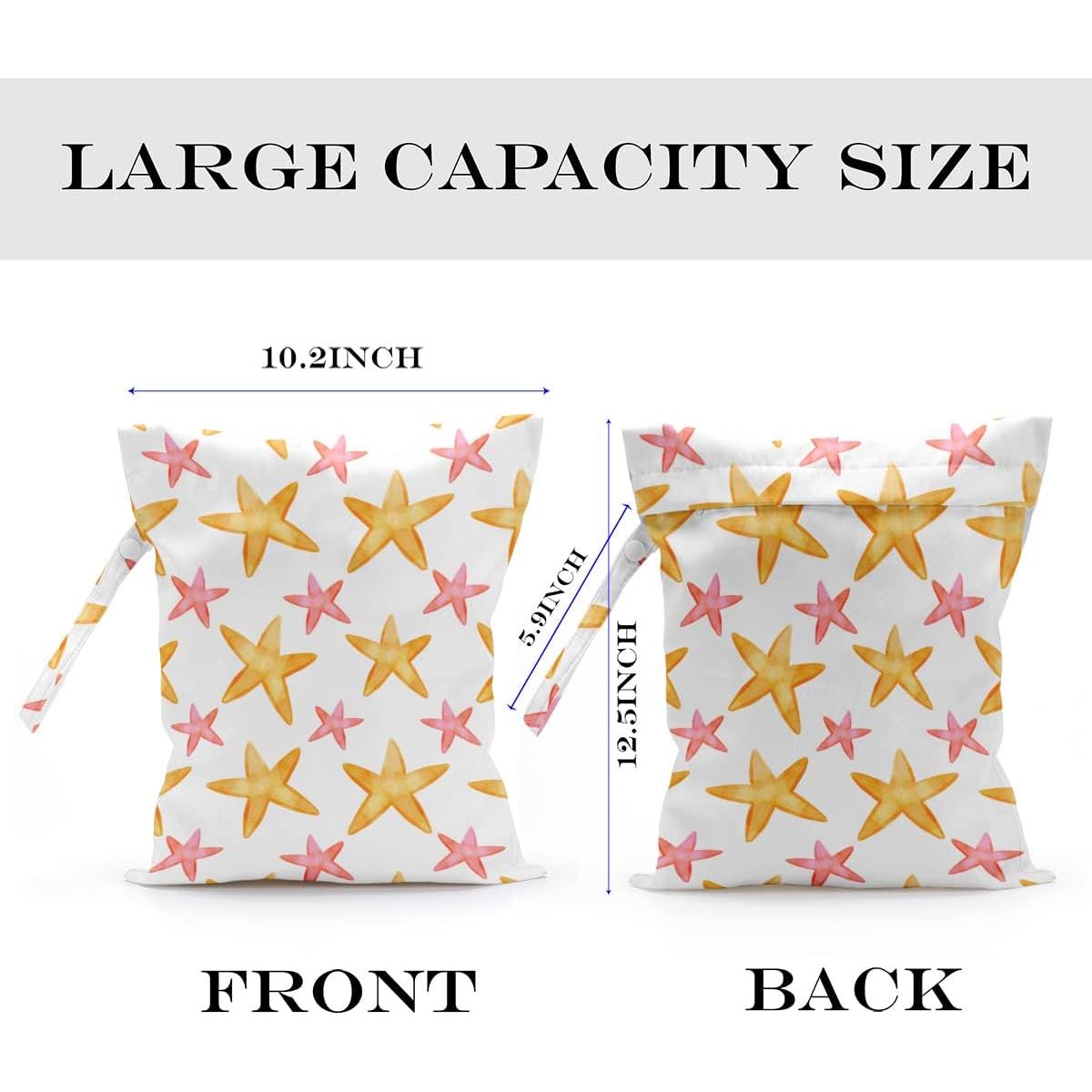 Bolsa Húmeda y Seca Impermeable Estrella 26x32cm para Viaje