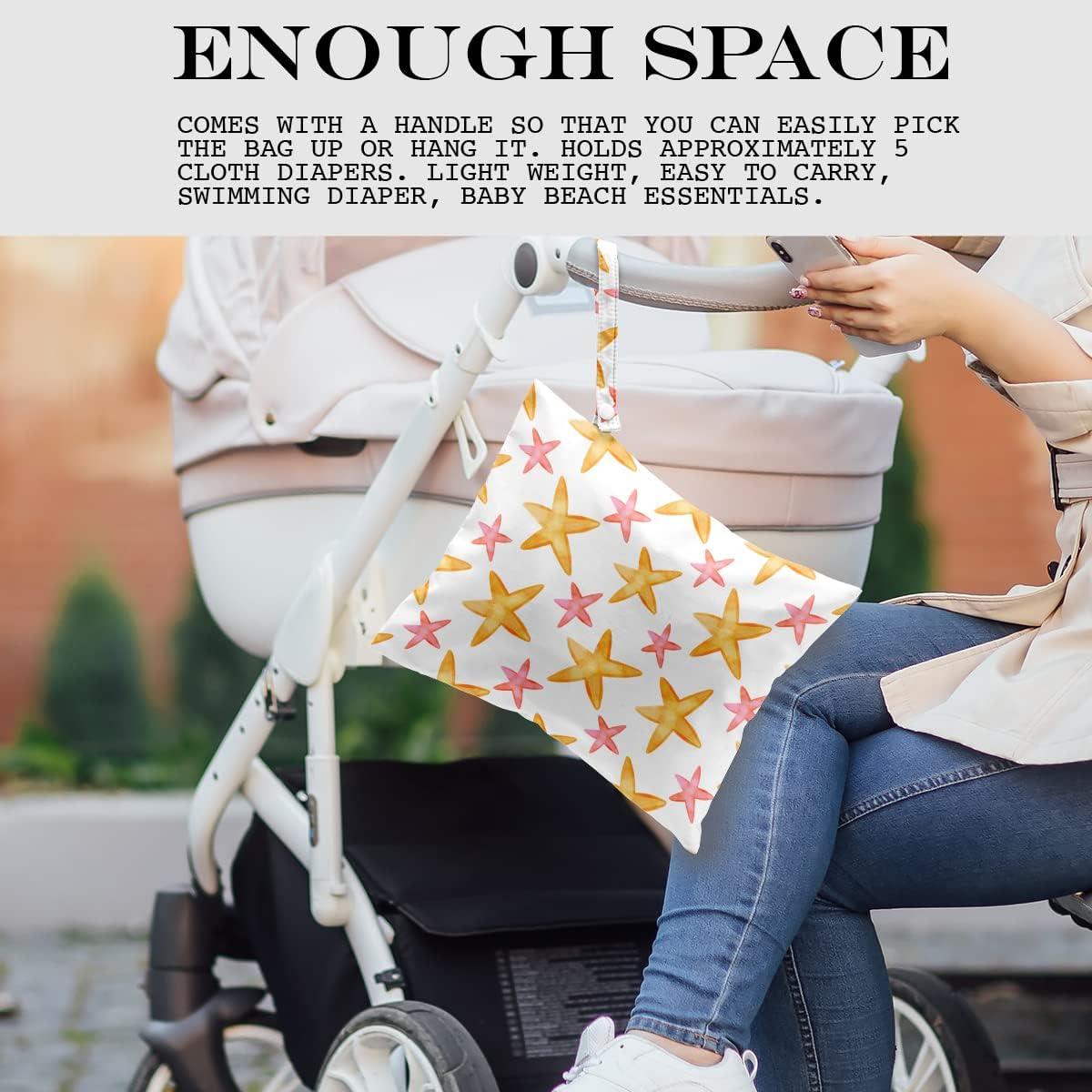 Bolsa Húmeda y Seca Impermeable Estrella 26x32cm para Viaje