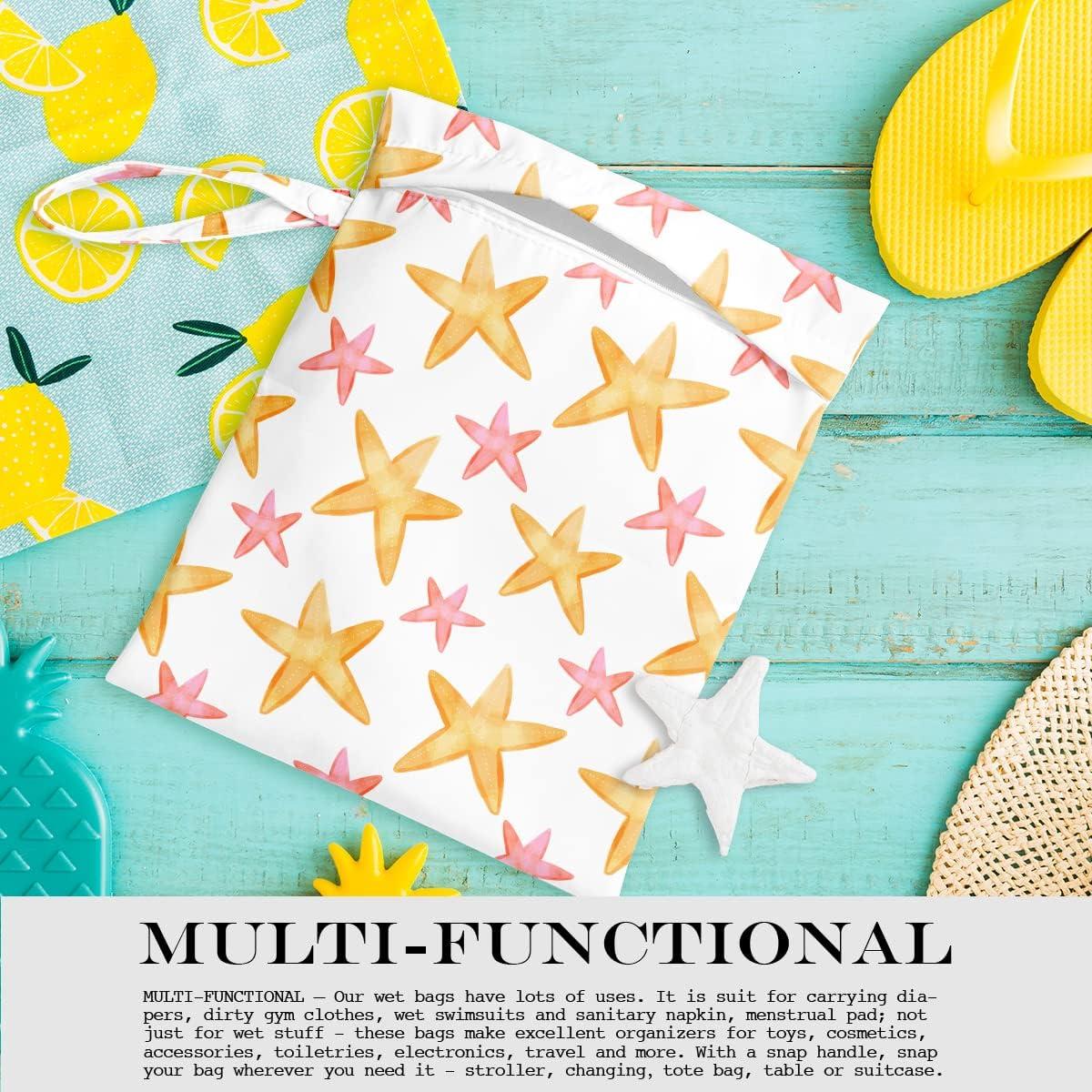 Bolsa Húmeda y Seca Impermeable Estrella 26x32cm para Viaje