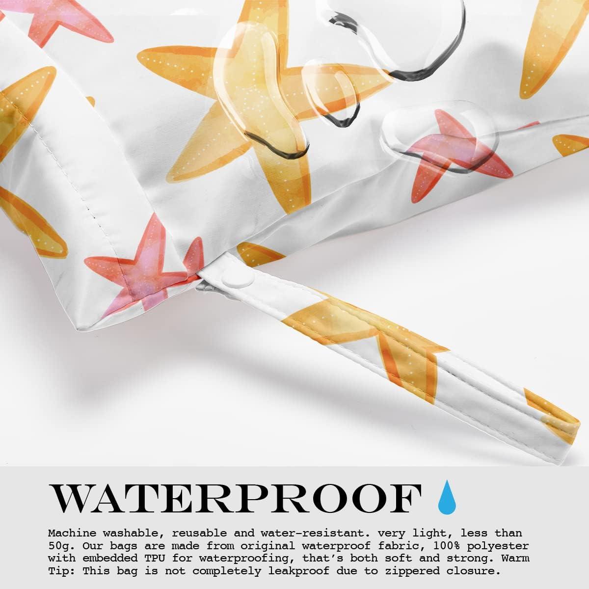 Bolsa Húmeda y Seca Impermeable Estrella 26x32cm para Viaje