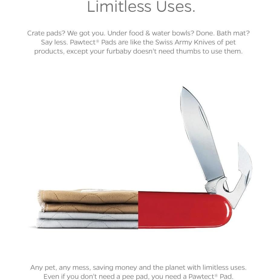 Almohadillas Lavables Pawtect Pet Parents 43 cm Redondas - 2 Pack