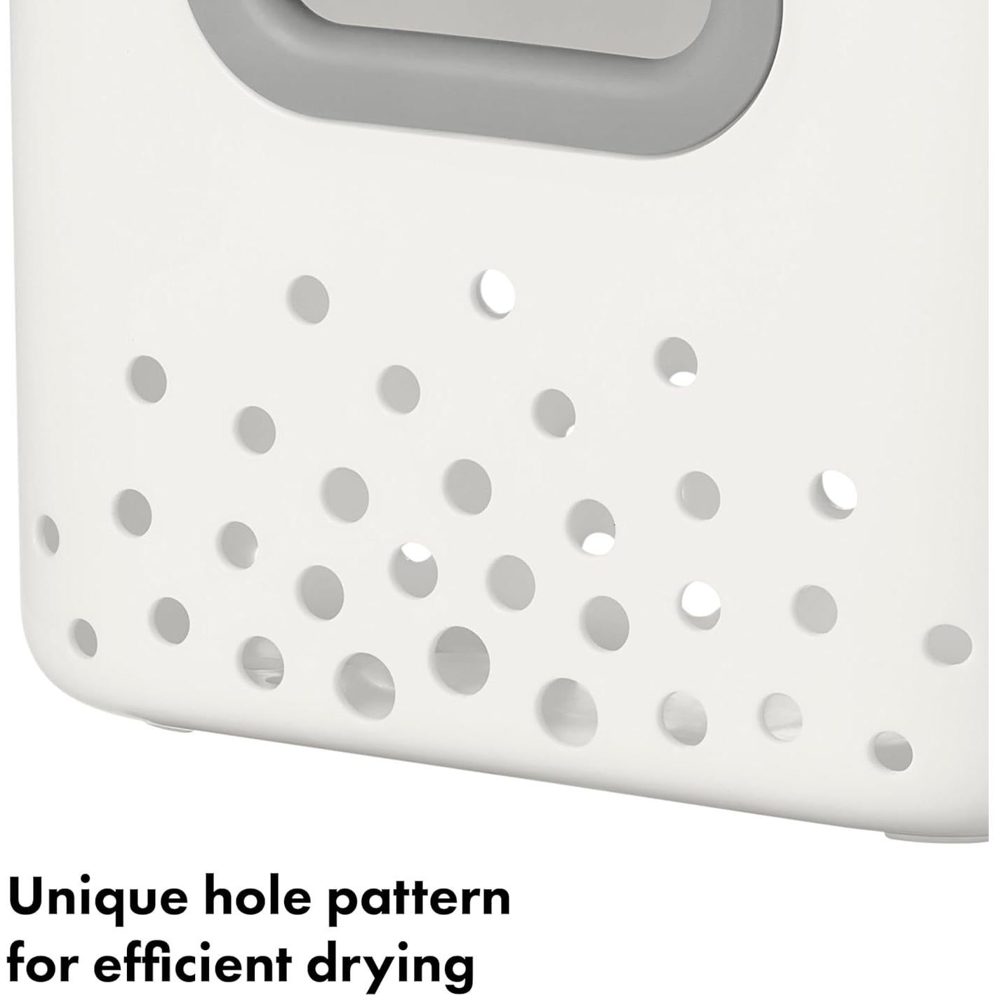 Contenedor de Juguetes de Baño OXO Tot de Pie - Gris 26.9L