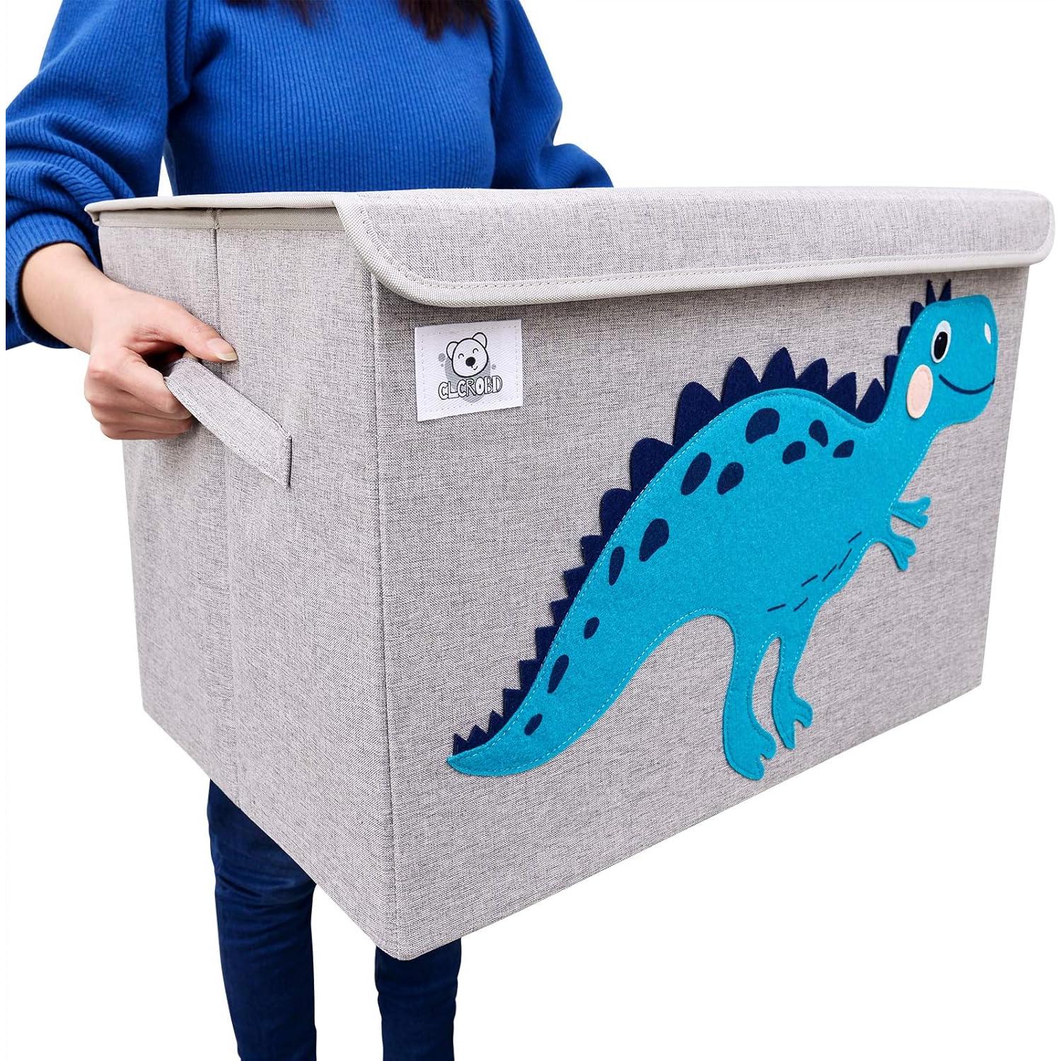 Cofre de Juguetes Plegable CLCROBD Oso 68.5L 53.3x36.1cm