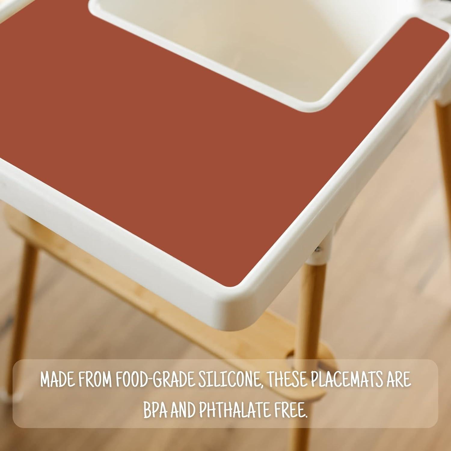 Mantelito de Silicona Mintlyfe para Silla Alta IKEA Antilop - Arcilla