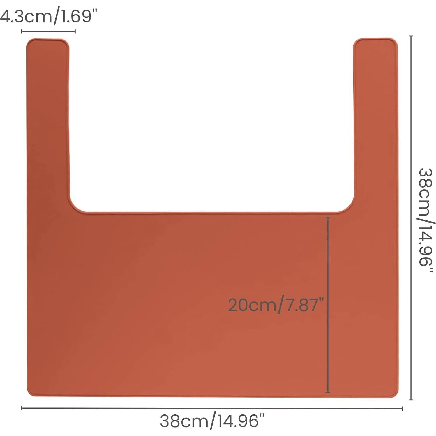 Mantelito de Silicona Mintlyfe para Silla Alta IKEA Antilop - Arcilla