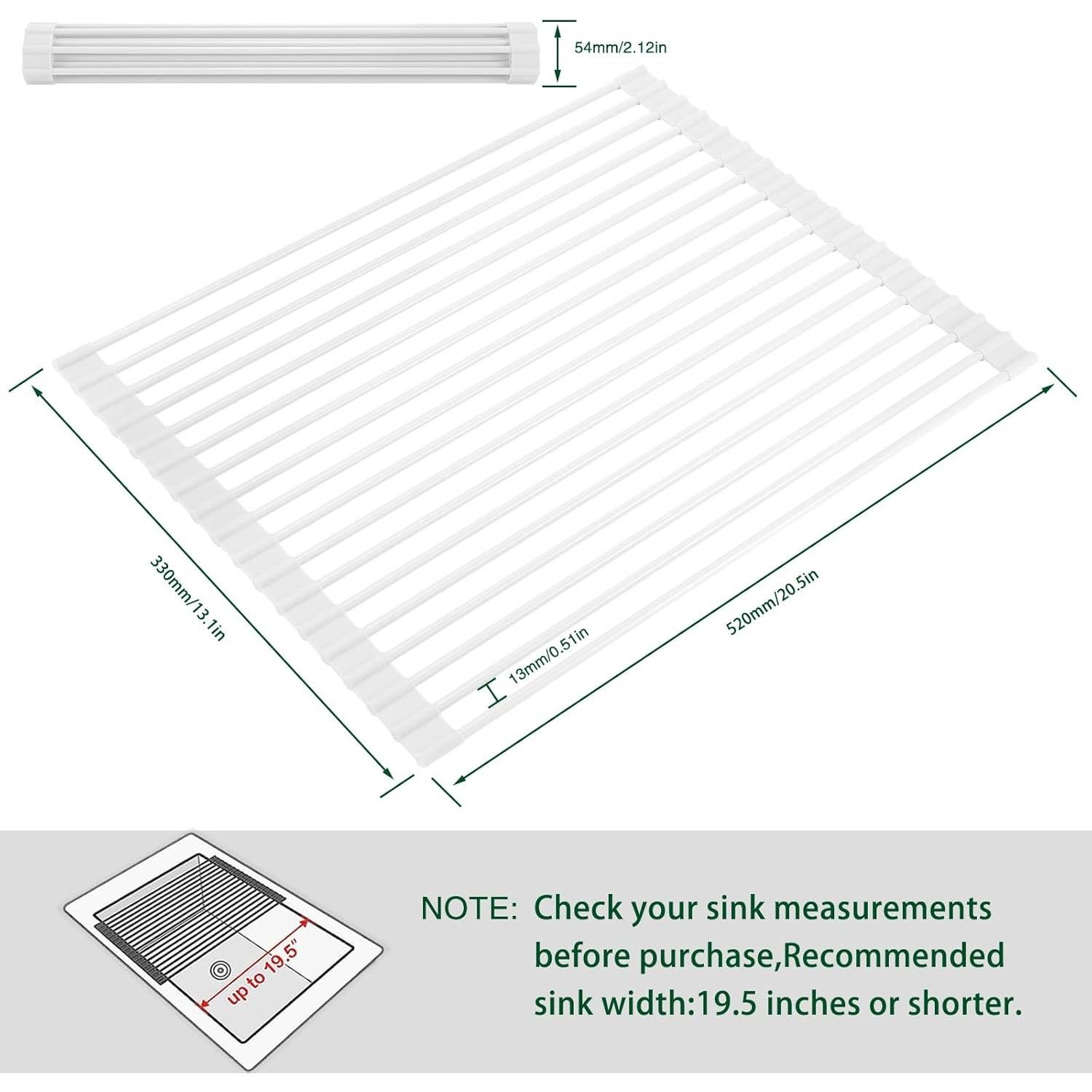 Escurridor de Platos Enrollable HANZENMA 52x33 cm Antideslizante