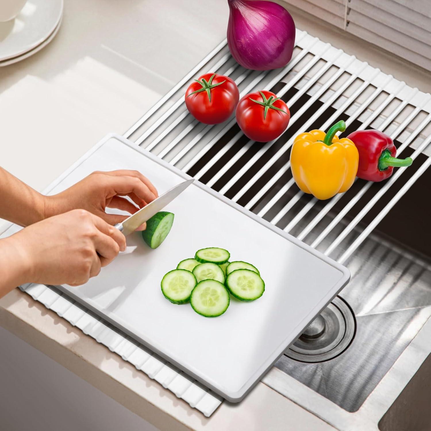 Escurridor de Platos Enrollable HANZENMA 52x33 cm Antideslizante