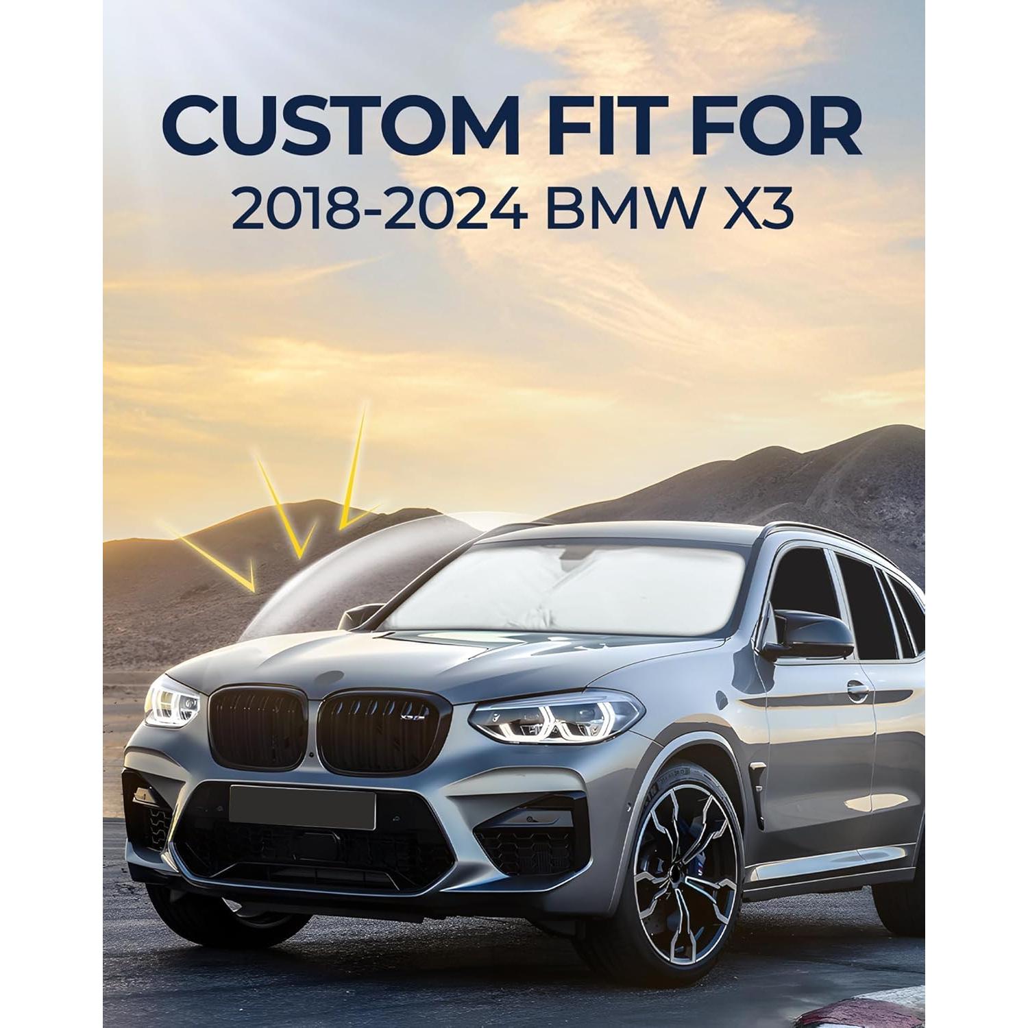 Sombrillas para Ventanas BMW X3 2018-2024 JASVIC 10pcs