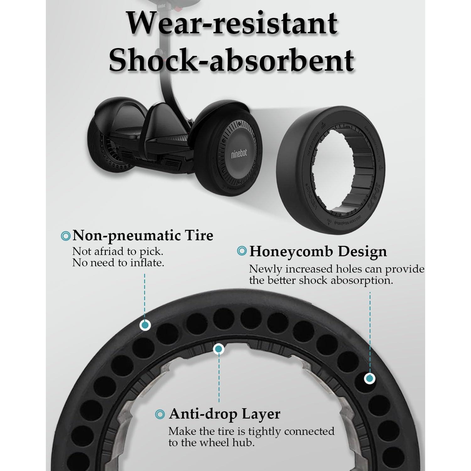 2 Neumáticos 10x2.75 Felixstory para Gokart S MAX y PRO