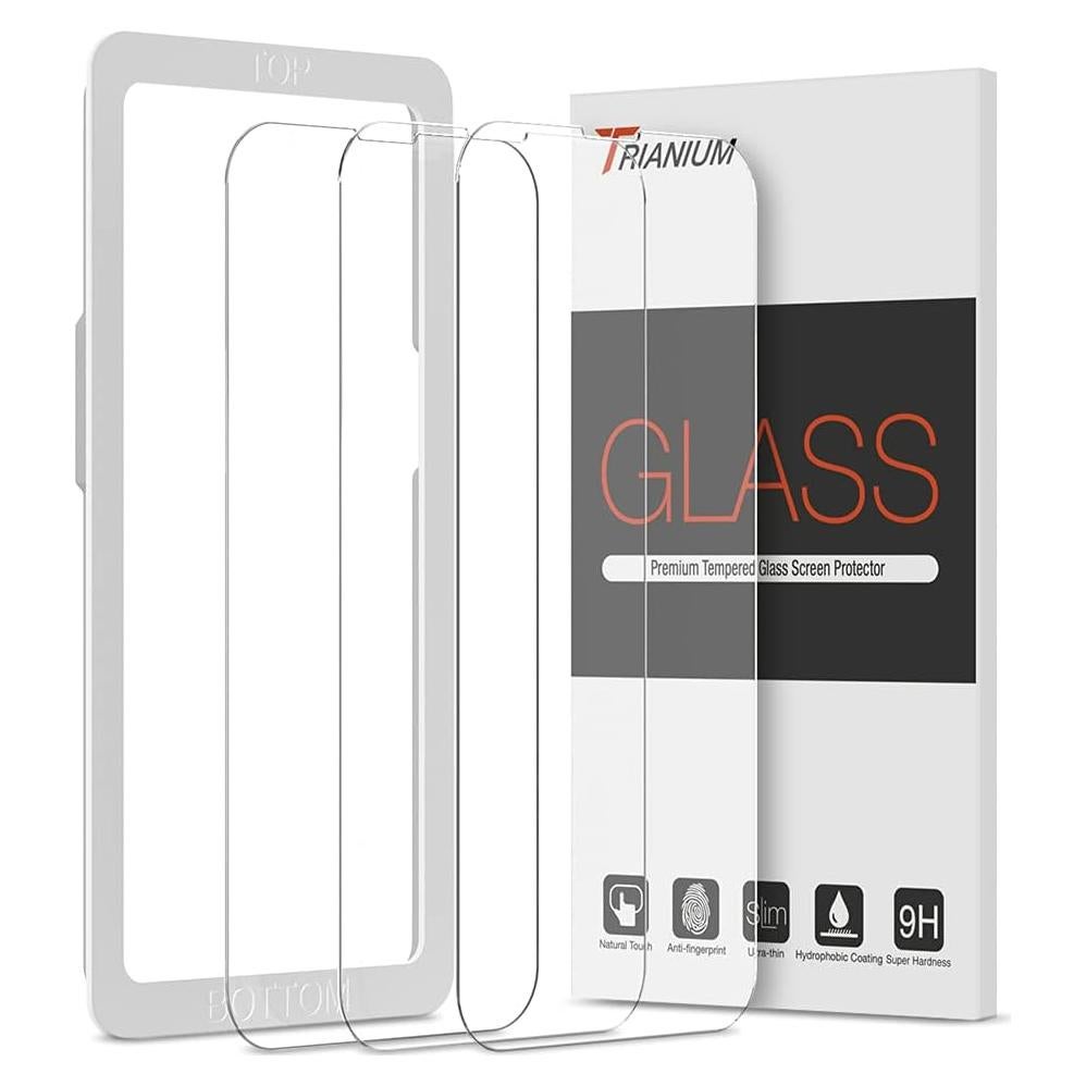 Protector de Pantalla Vidrio Templado Trianium para iPhone 13/13 Pro