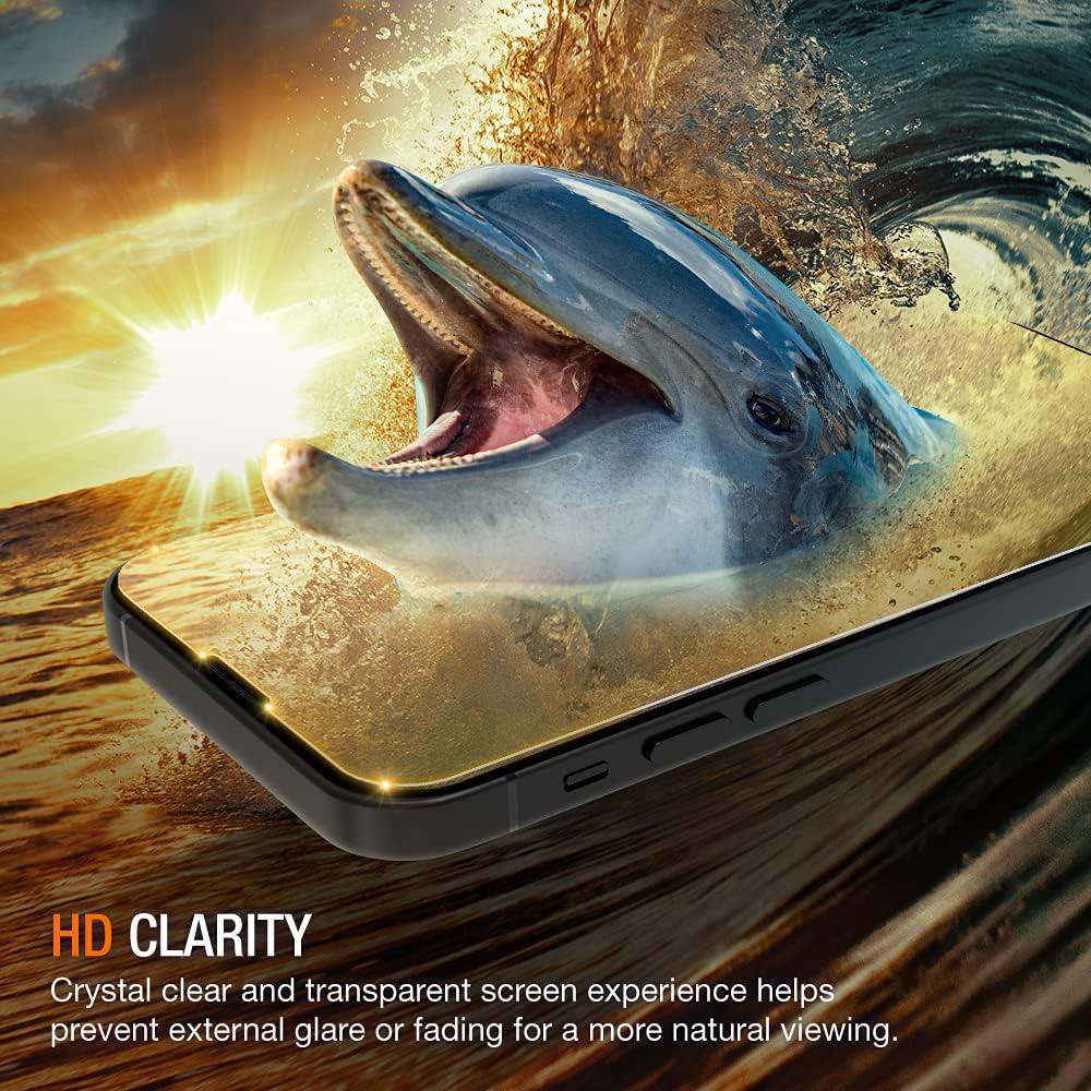 Protector de Pantalla Vidrio Templado Trianium para iPhone 13/13 Pro