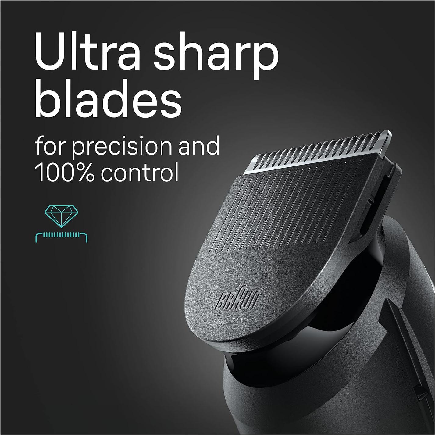 Kit de Estilo 5 en 1 Braun Serie 3 3450, Recortadora para Hombres