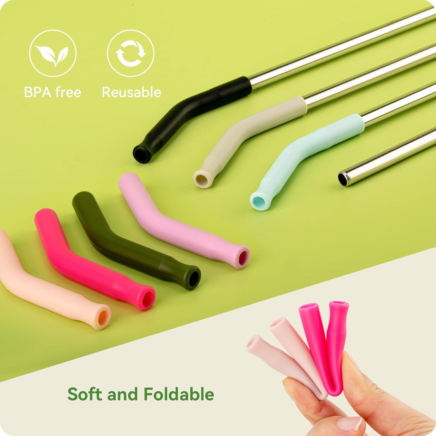 Popote de Metal Nevada 40 oz Azul Bebé Reutilizable