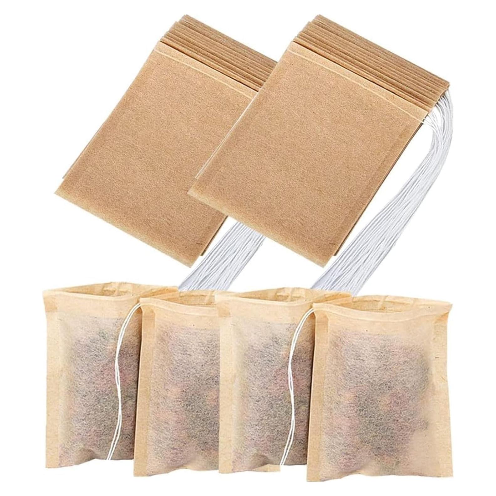 Bolsas de Filtro de Té Shelling Home 100 Pcs 5x7cm Madera