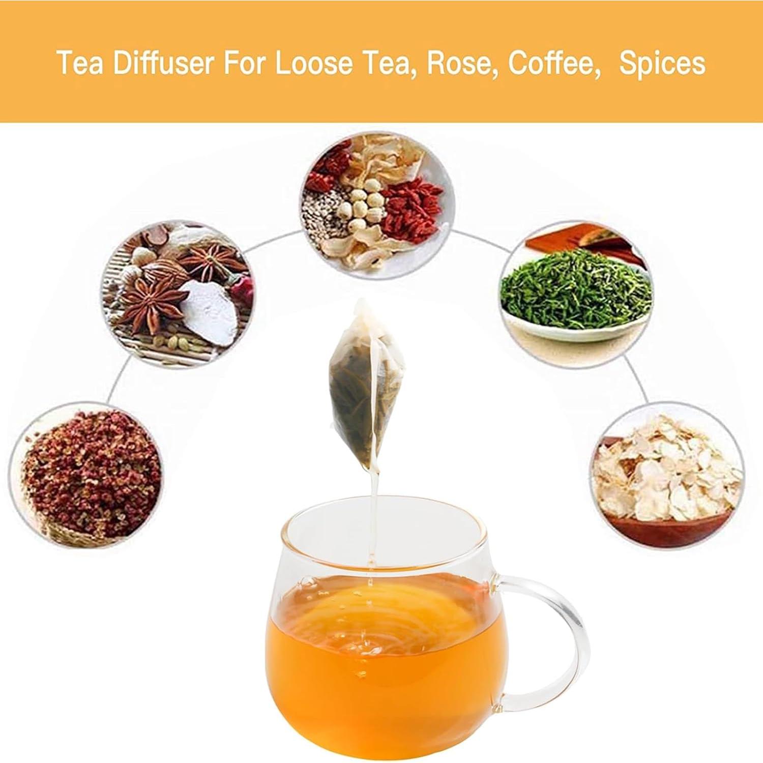 Bolsas de Filtro de Té Shelling Home 100 Pcs 5x7cm Madera