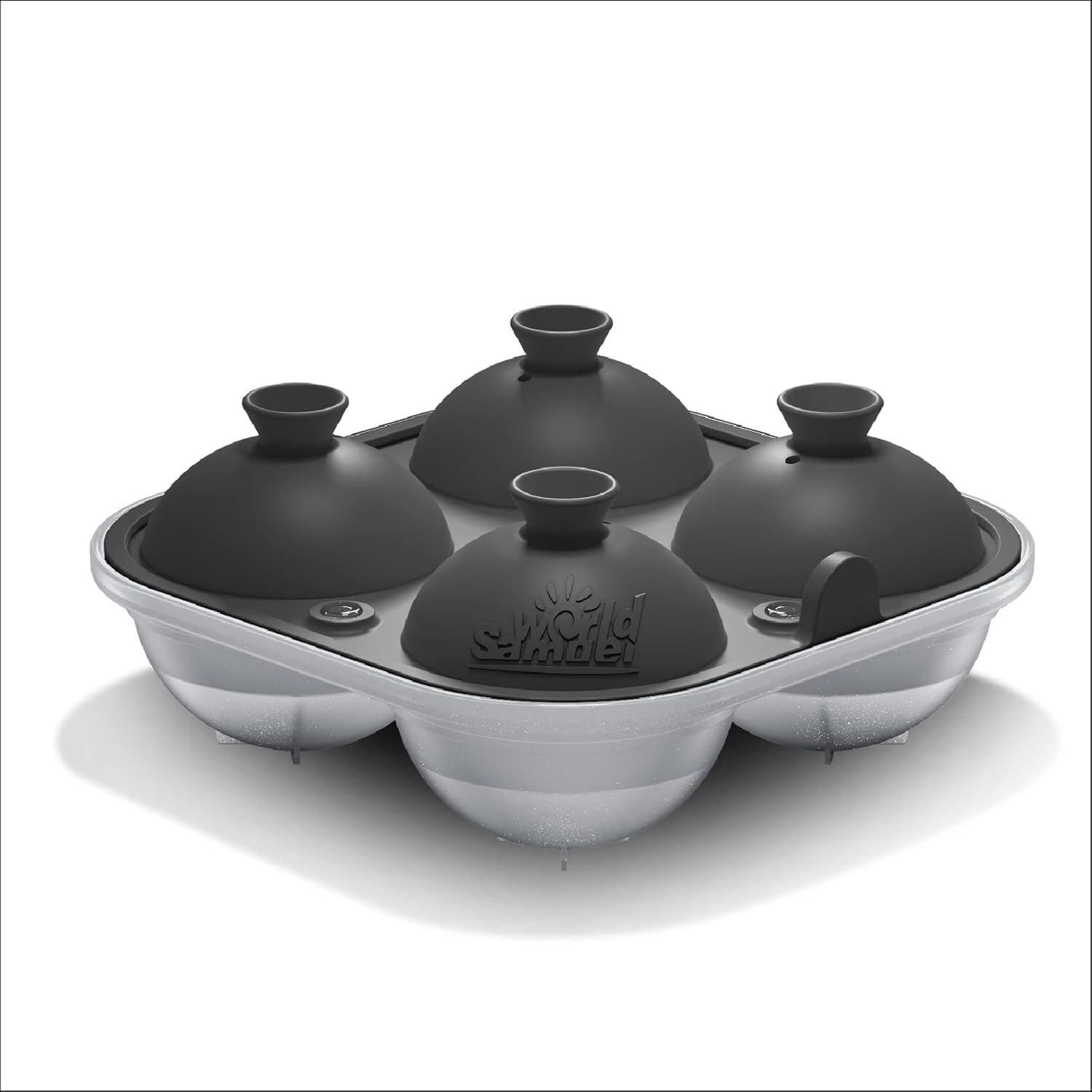 Molde de Hielo Grande Samuelworld - 4 Esferas Redondas 15.29 cm