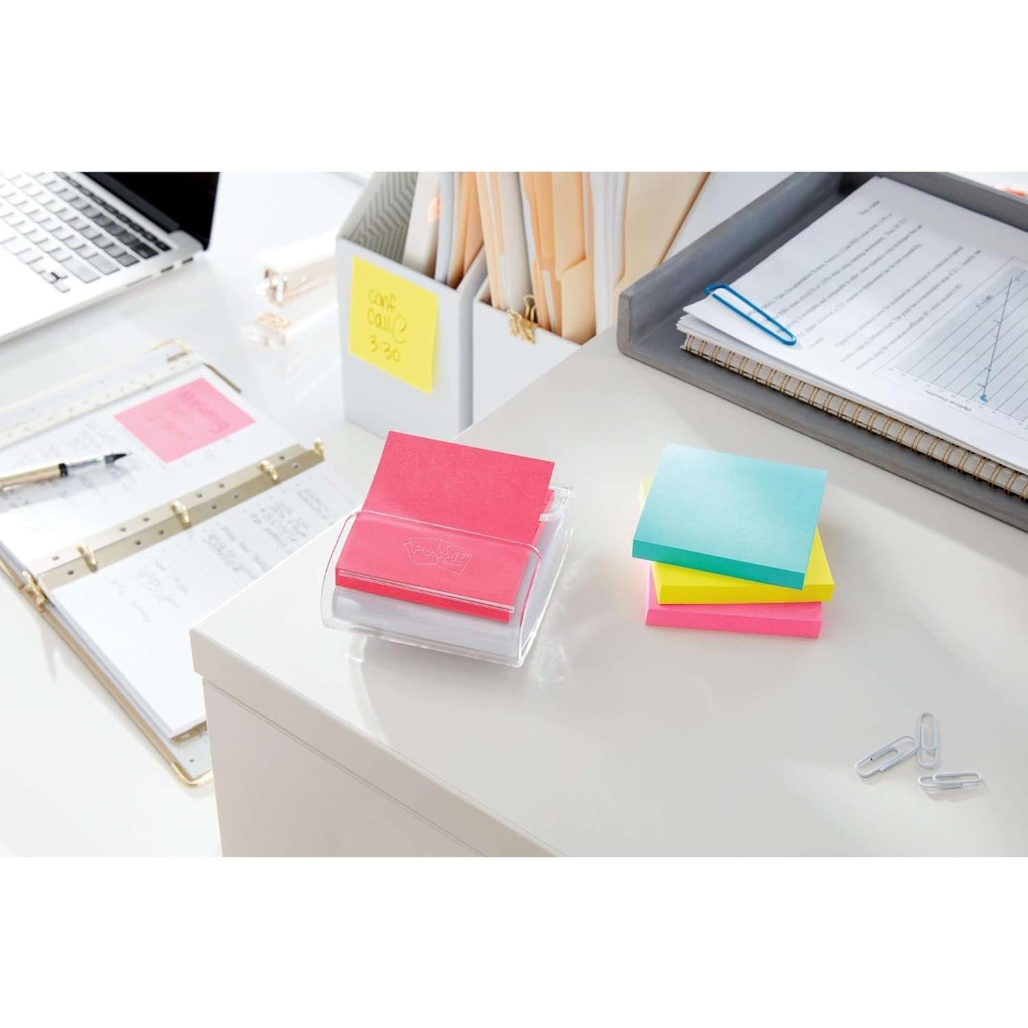 Notas Adhesivas Post-it Super Sticky 10 Blocs 7.62 cm Neons