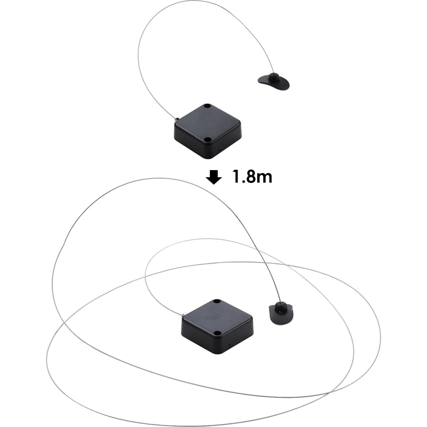 Candado de Cable Retráctil I3C 1.8m para Control Remoto