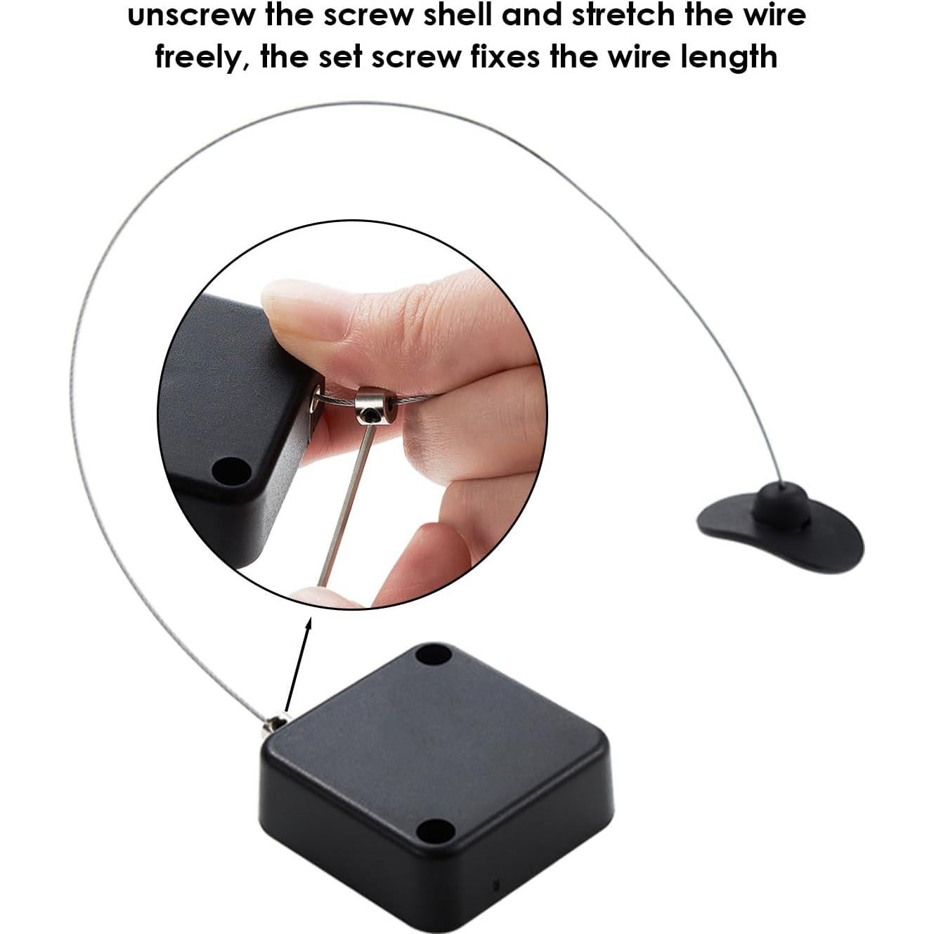 Candado de Cable Retráctil I3C 1.8m para Control Remoto