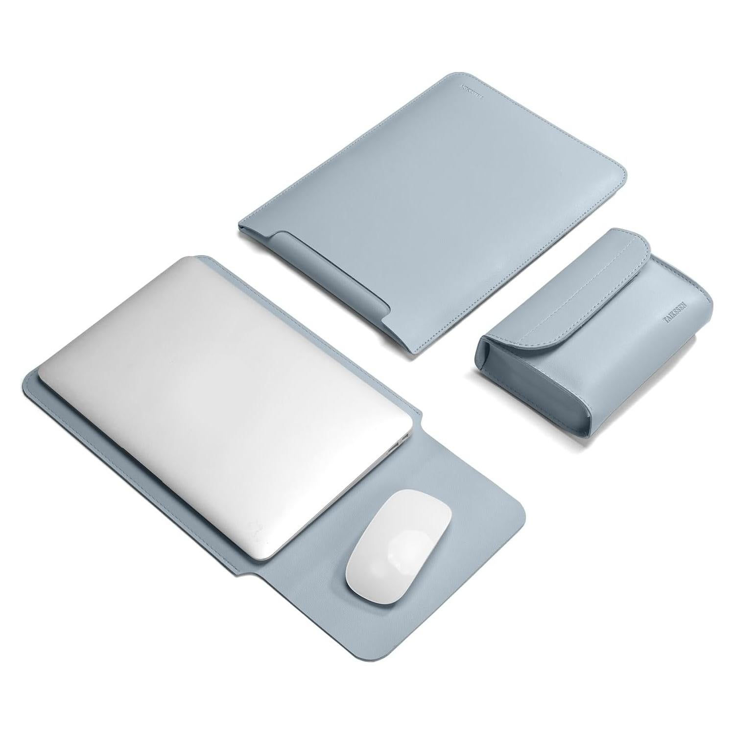 Funda para Laptop TAIKESEN Azul 12-13.3" PU Impermeable