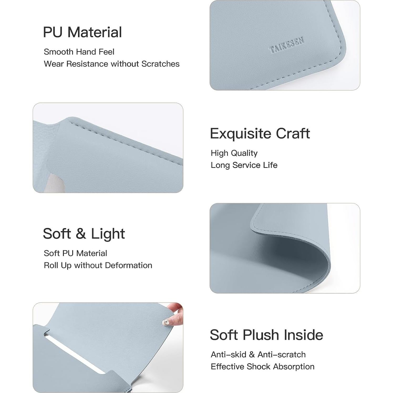 Funda para Laptop TAIKESEN Azul 12-13.3" PU Impermeable